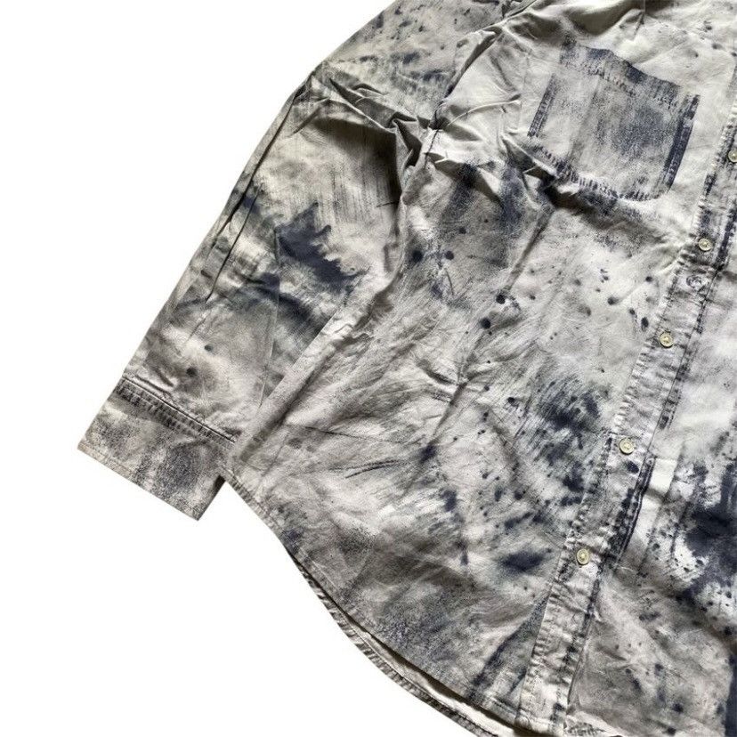 Alexander McQueen ALEXANDER MC QUEEN ABSTRACH PATTERN SHIRT BUTTON UP PIN Size US M / EU 48-50 / 2 - 3 Thumbnail