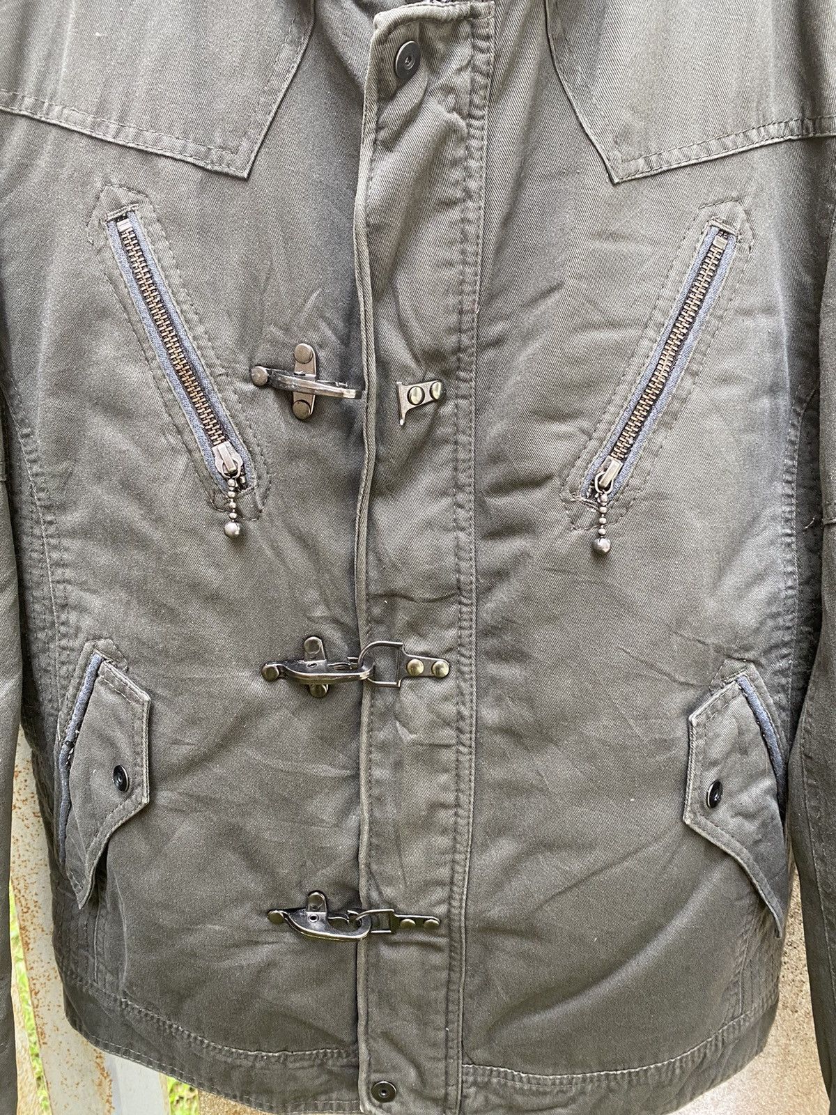 Japanese Brand × Seditionaries Hideaways Tactical punk Jacket Multi Pocket LGB Spirit Line Size US M / EU 48-50 / 2 - 12 Thumbnail