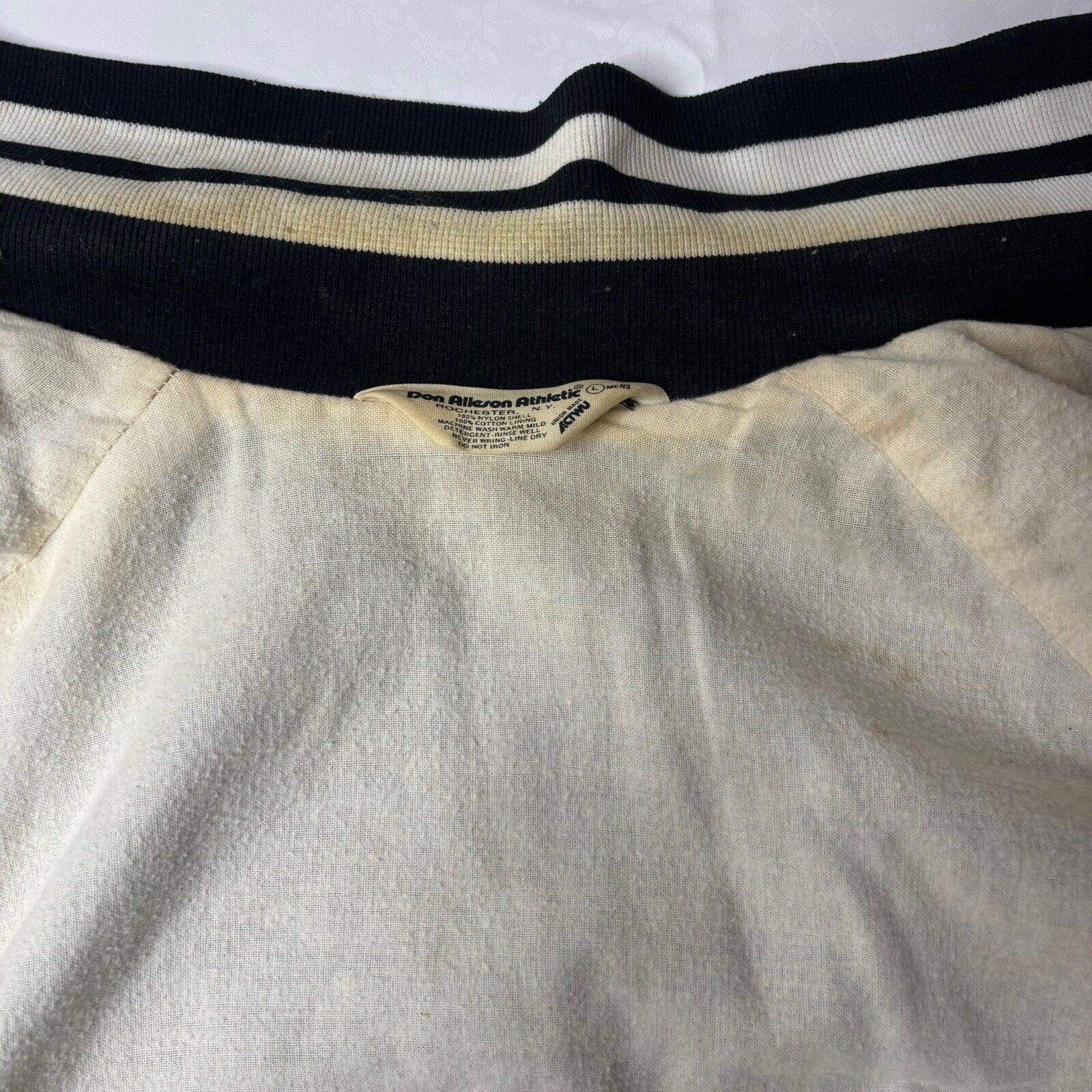 & Other Stories Don Alleson Athletic Jacket Vintage Large Beatles Size ONE SIZE - 12 Thumbnail
