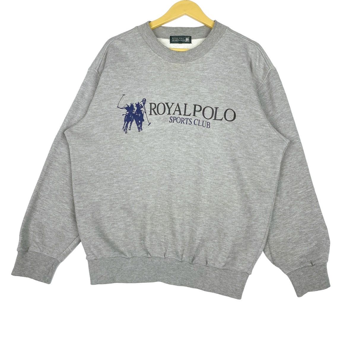 Polo Ralph Lauren Royal Polo Sport Club Sweatshirt Crewneck Pullover Jumper Size US M / EU 48-50 / 2 - 3 Thumbnail