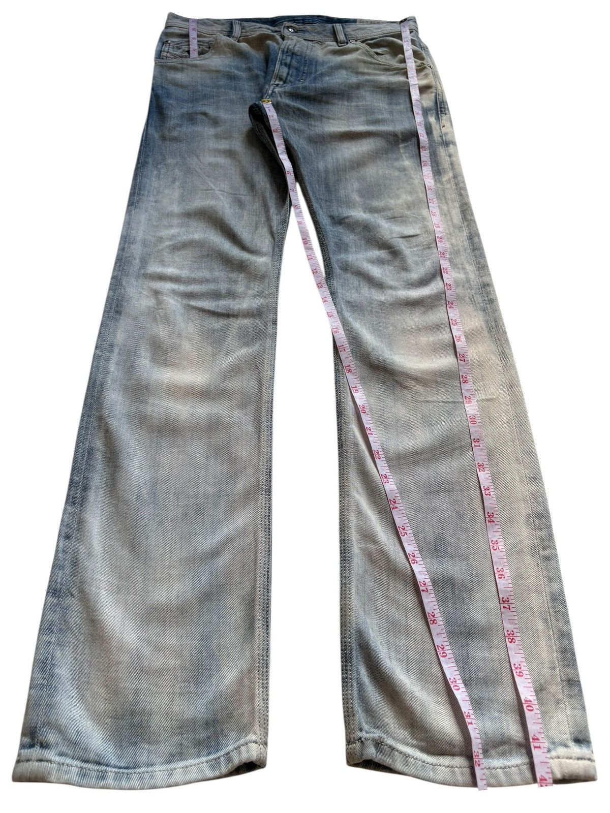 Diesel Vintage Diesel Krooley Bleached Distressed Jeans Size US 31 - 14 Thumbnail