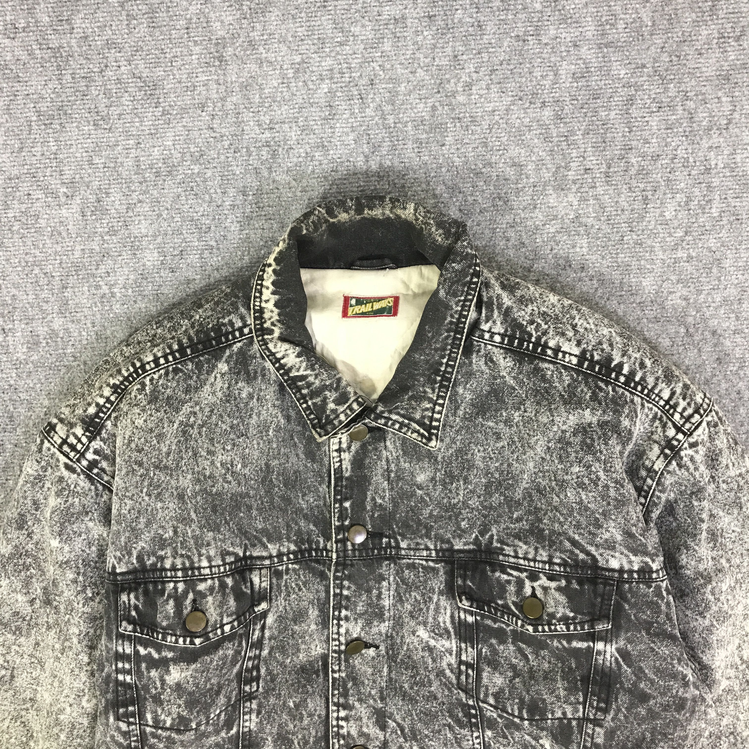 Japanese Brand TRAIL WAYS BLACK STYLE DESIGN JAPAN JACKET K79B15 Size US M / EU 48-50 / 2 - 2 Thumbnail