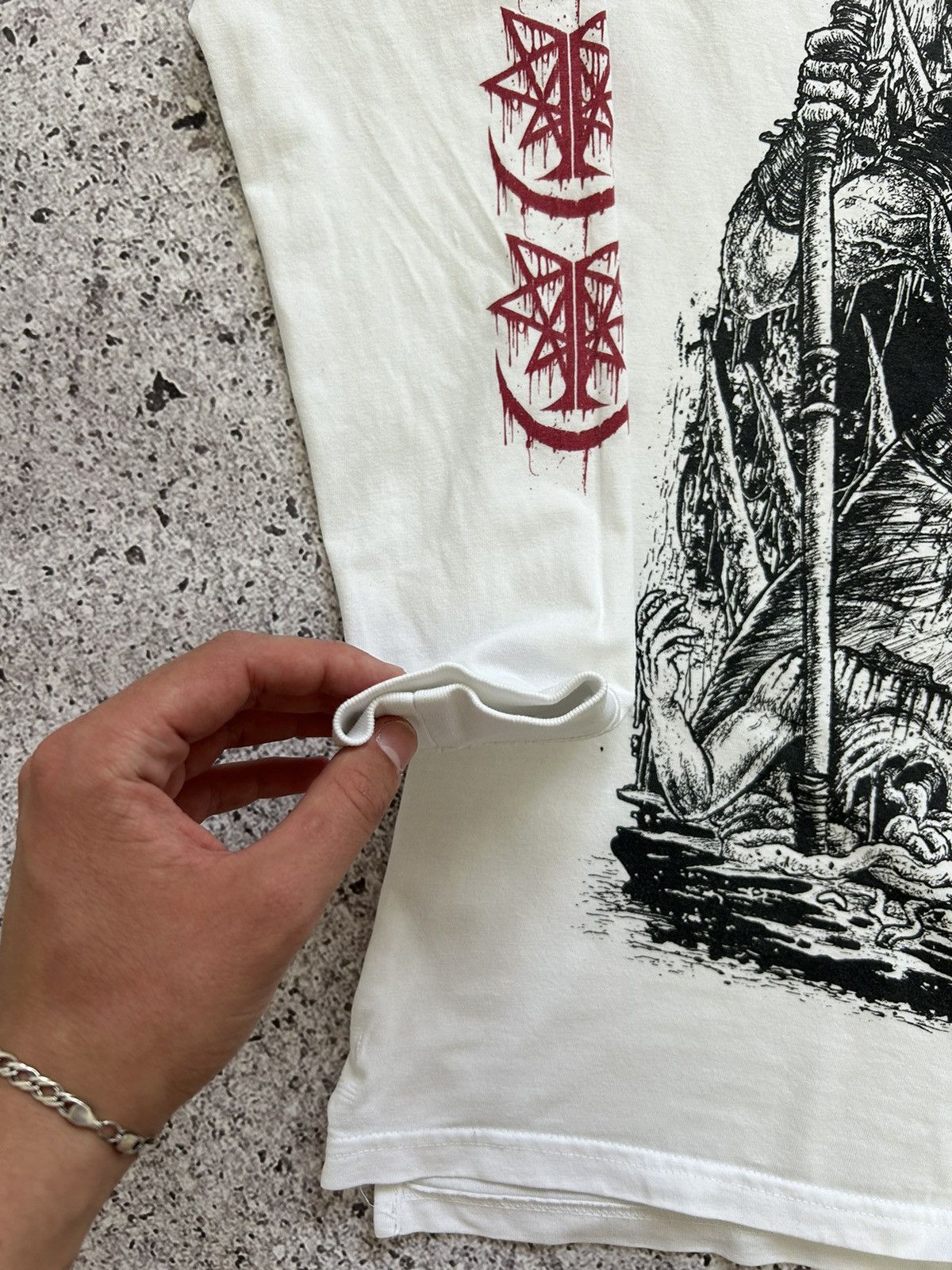 Band Tees Ingested Slam Metal Ist Krieg Rock Band Long Sleeve T-Shirt Size US S / EU 44-46 / 1 - 10 Thumbnail