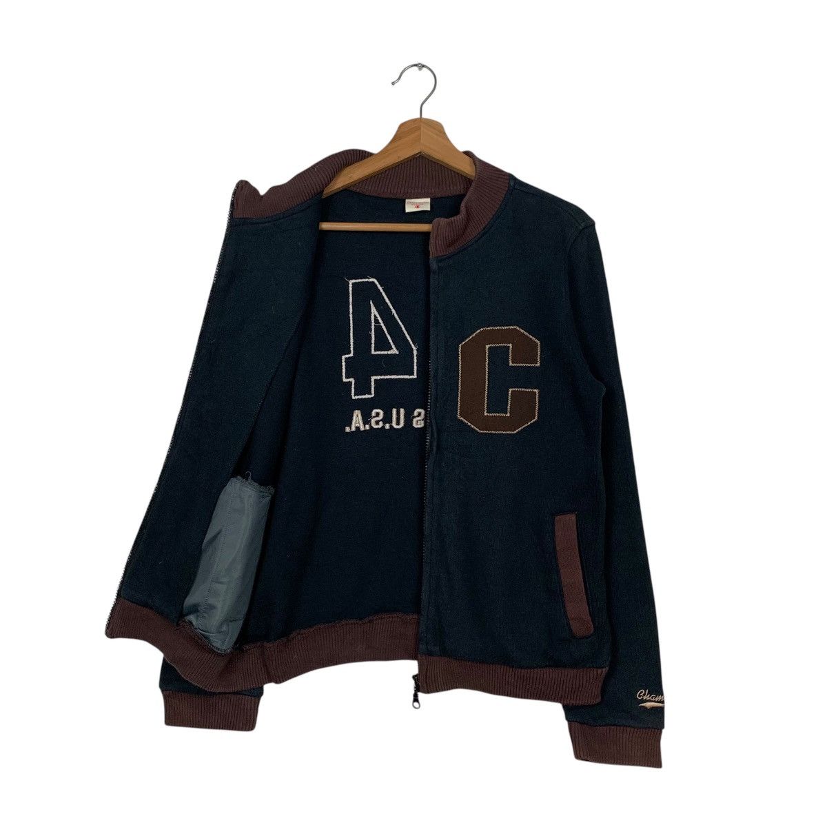 Champion CHAMPION USA Big Logo Sweater Jacket #1598-C71 Size US M / EU 48-50 / 2 - 9 Thumbnail