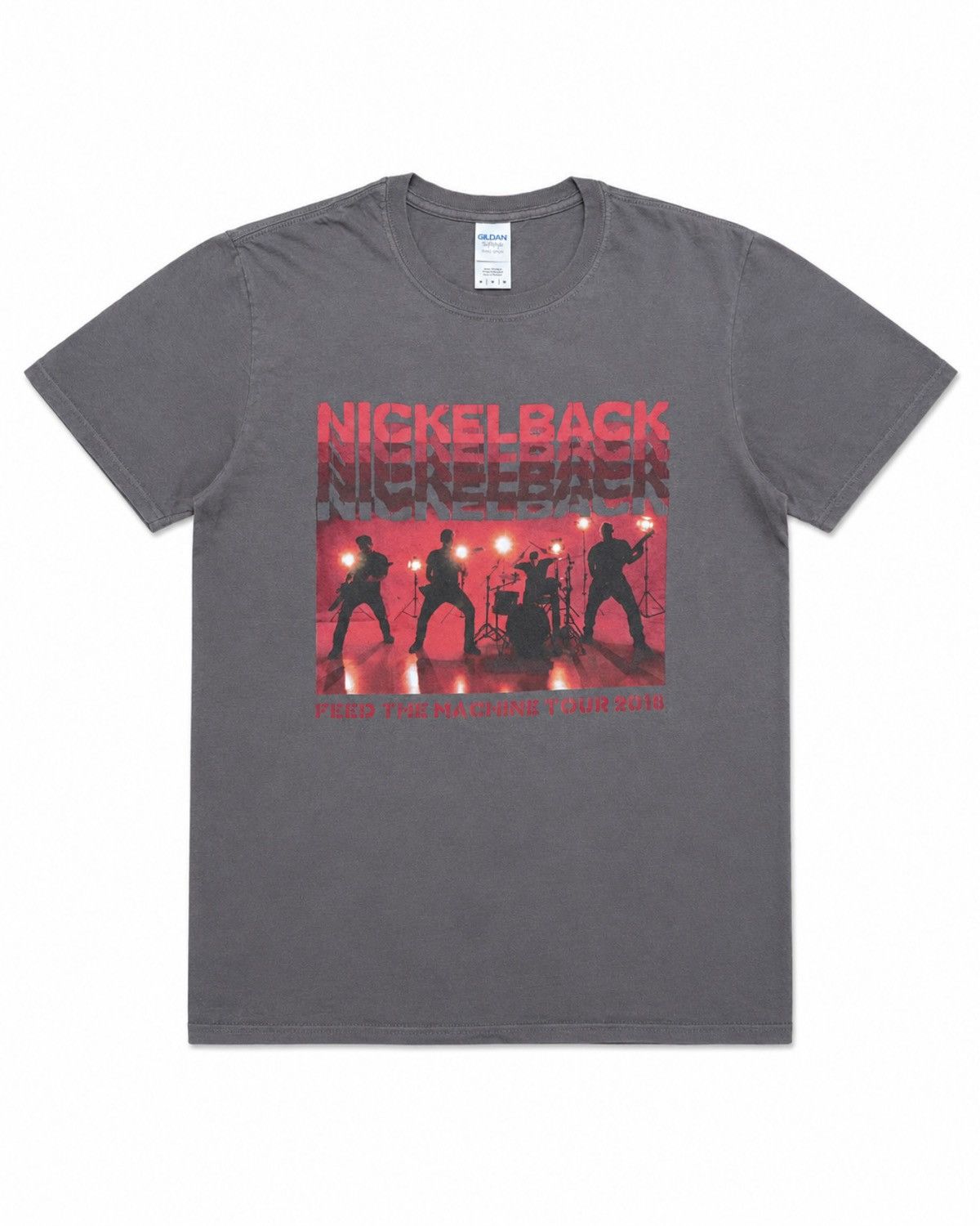 Band Tees Nickelback “Feed The Machine Tour 2019” T-Shirt Size US M / EU 48-50 / 2 - 1 Thumbnail