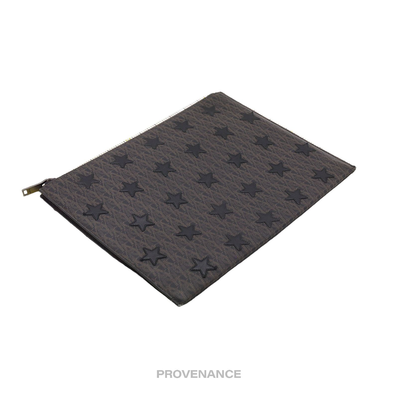 Saint Laurent Paris 🔴 Saint Laurent Paris SLP Zip Pouch - Monogram Stars Size ONE SIZE - 3 Thumbnail