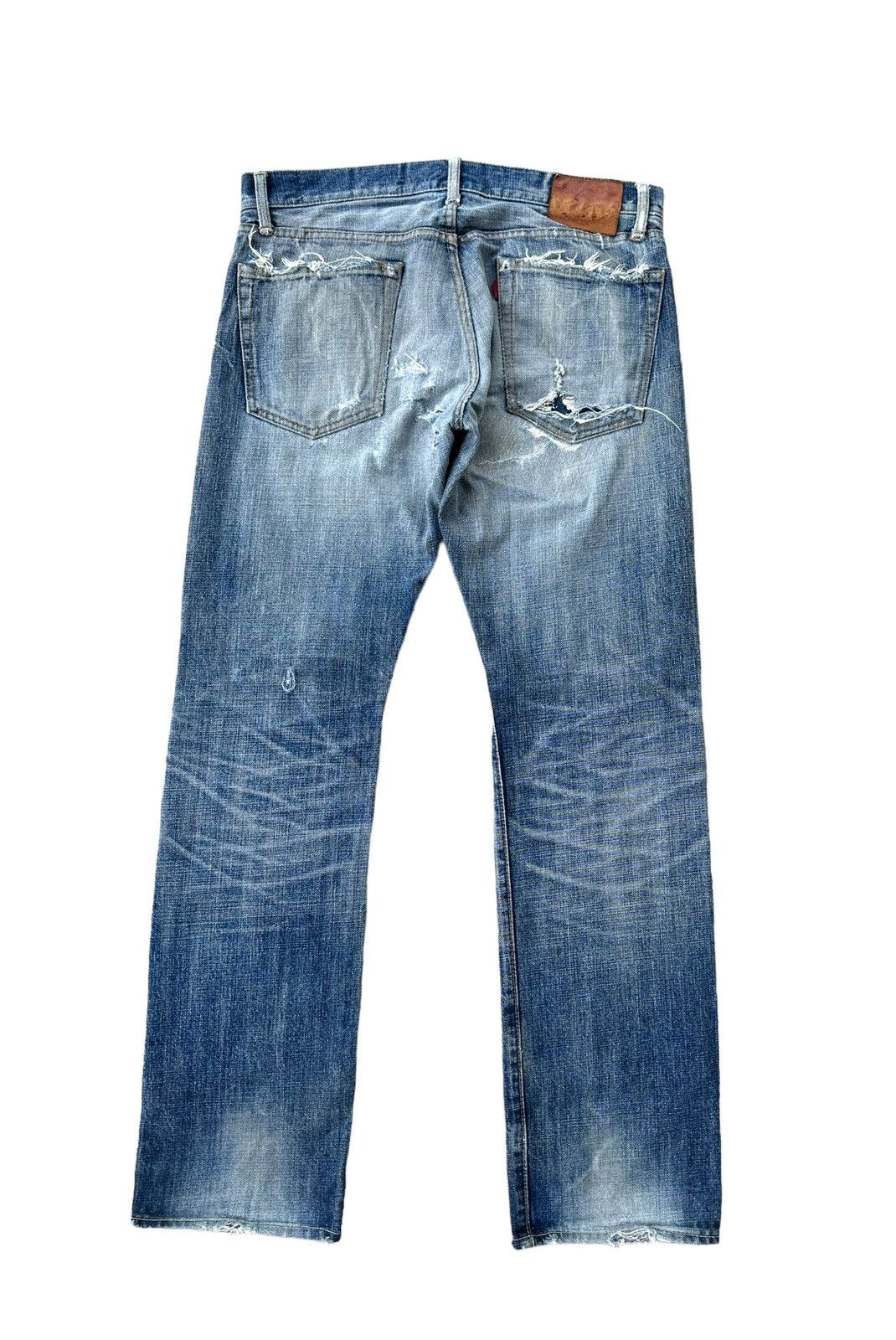 Eternal × Japanese Brand Vintage Eternal distressed denim jeans Size US 33 - 5 Thumbnail