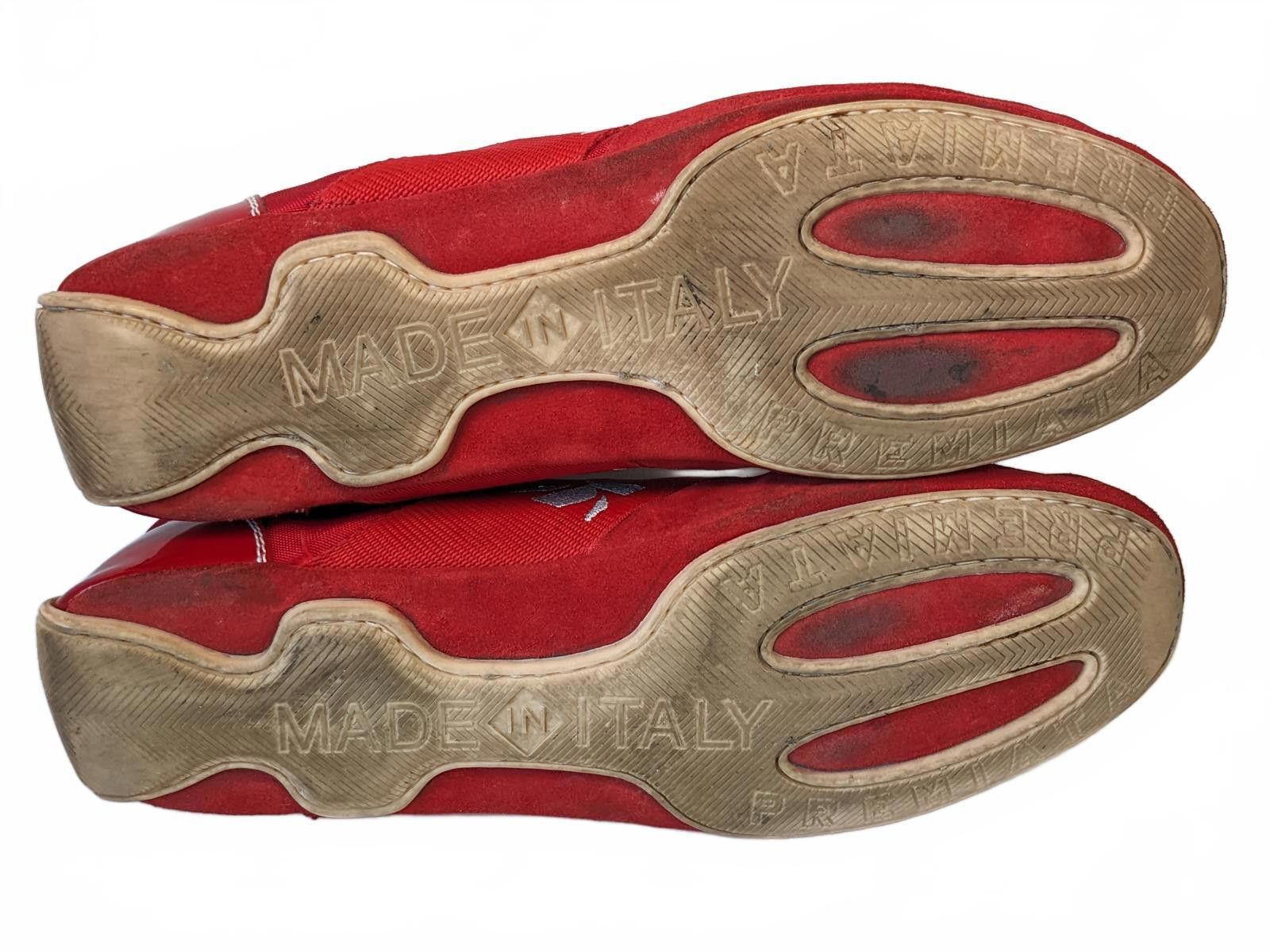 Premiata Premiata Italy Men Sneaker Driving Shoes Blood Red Suede 11 Size US 11 / EU 44 - 8 Thumbnail