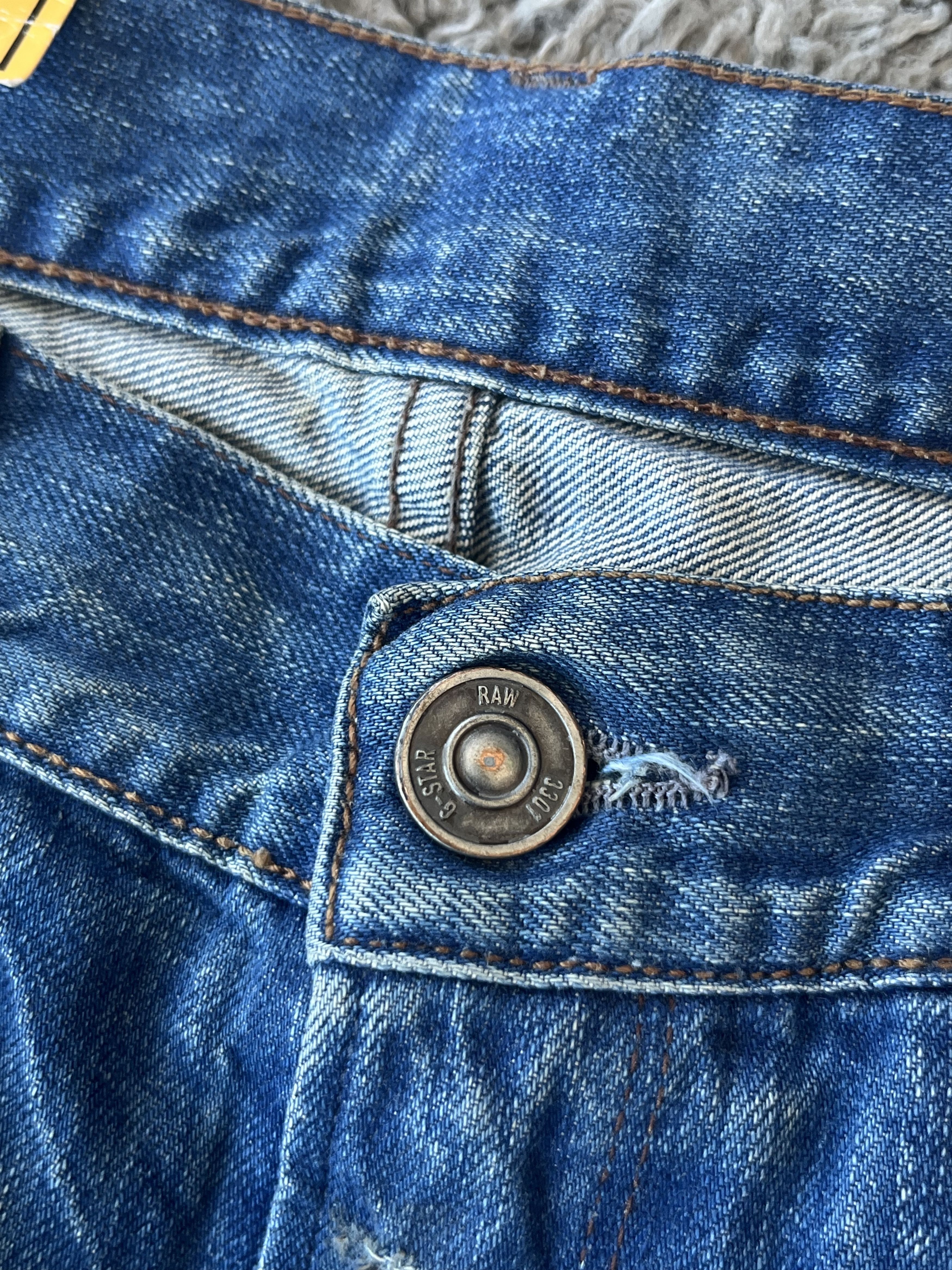G-Star G-STAR RAW 3301 Jeans MADE IN ITALY Blue Color size 29x34 Size US 29 - 9 Thumbnail