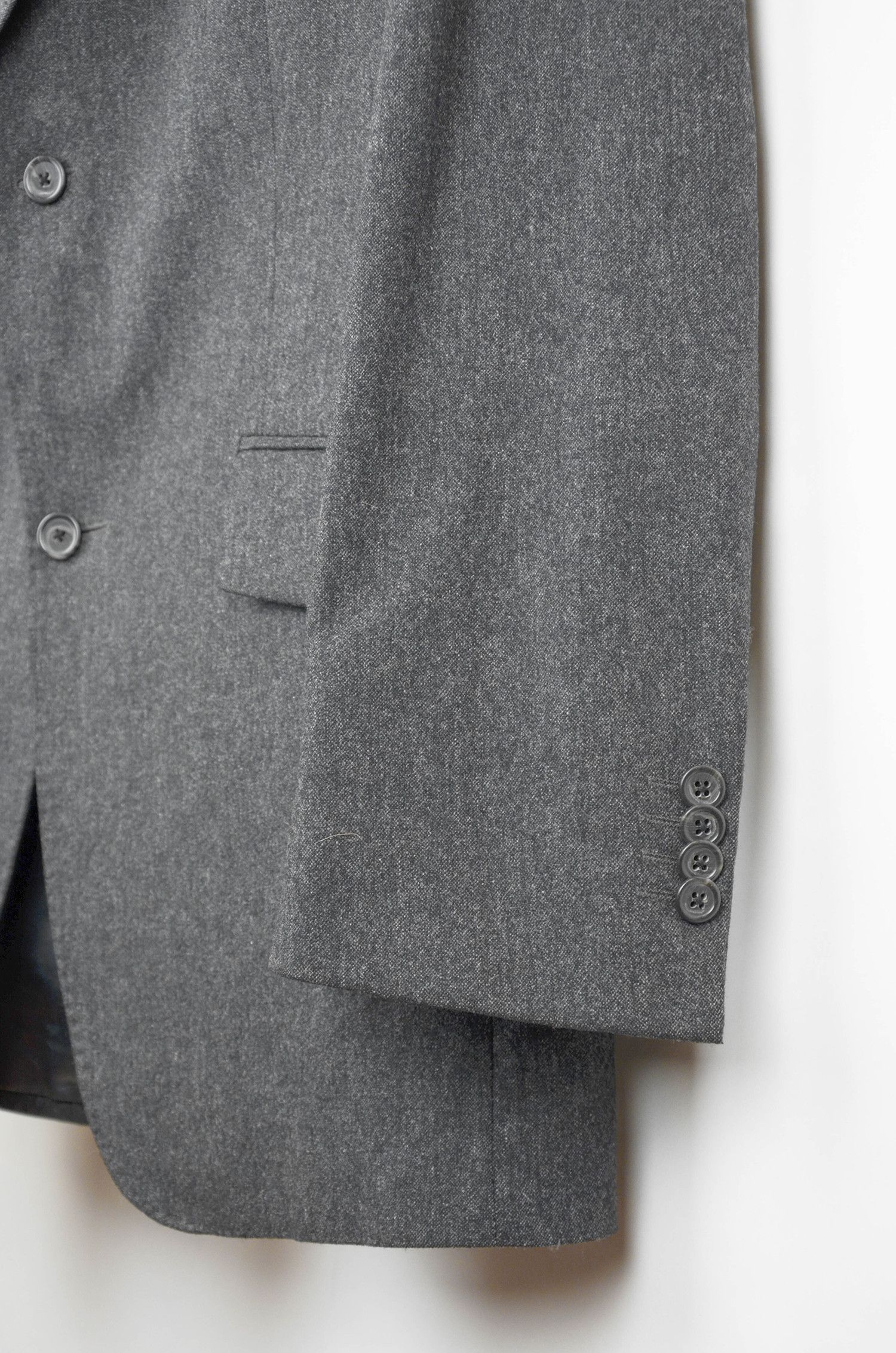 Burberry BURBERRY Wool Gray Blazer - M Size 48R - 8 Thumbnail