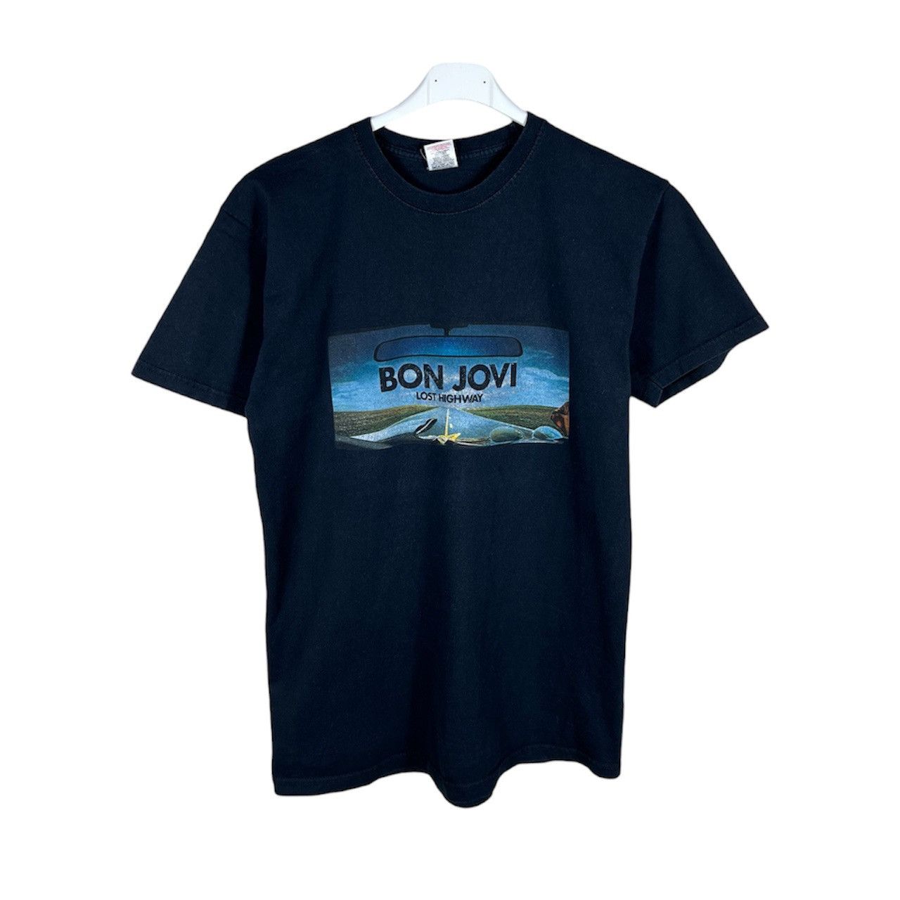 Bon Jovi Vintage Bon Jovi Lost Highway car mirror t-shirt band tee Size US M / EU 48-50 / 2 - 1 Thumbnail