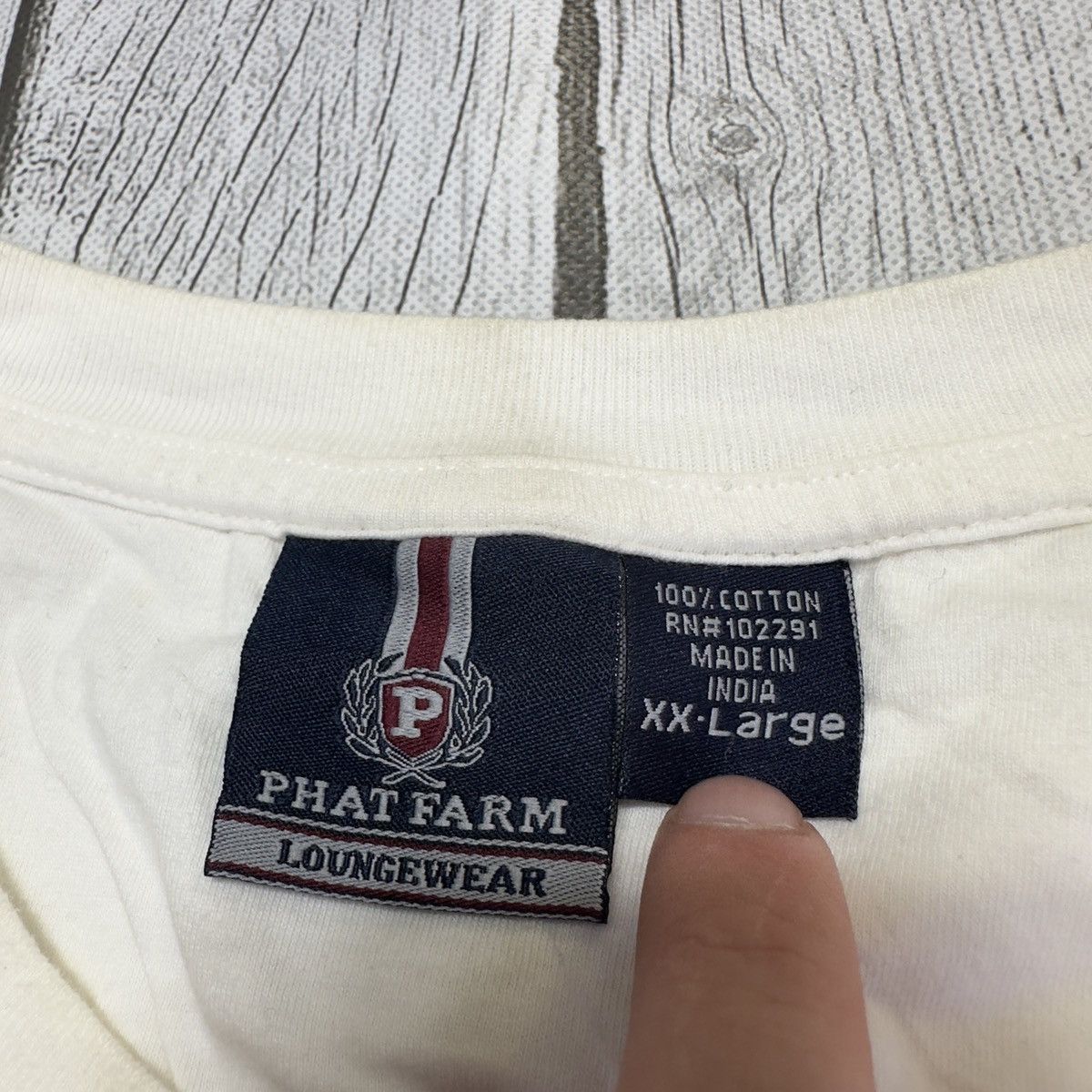 Phat Farm × Vintage Vintage Phat Farm Loungewear tee Size US XXL / EU 58 / 5 - 4 Thumbnail