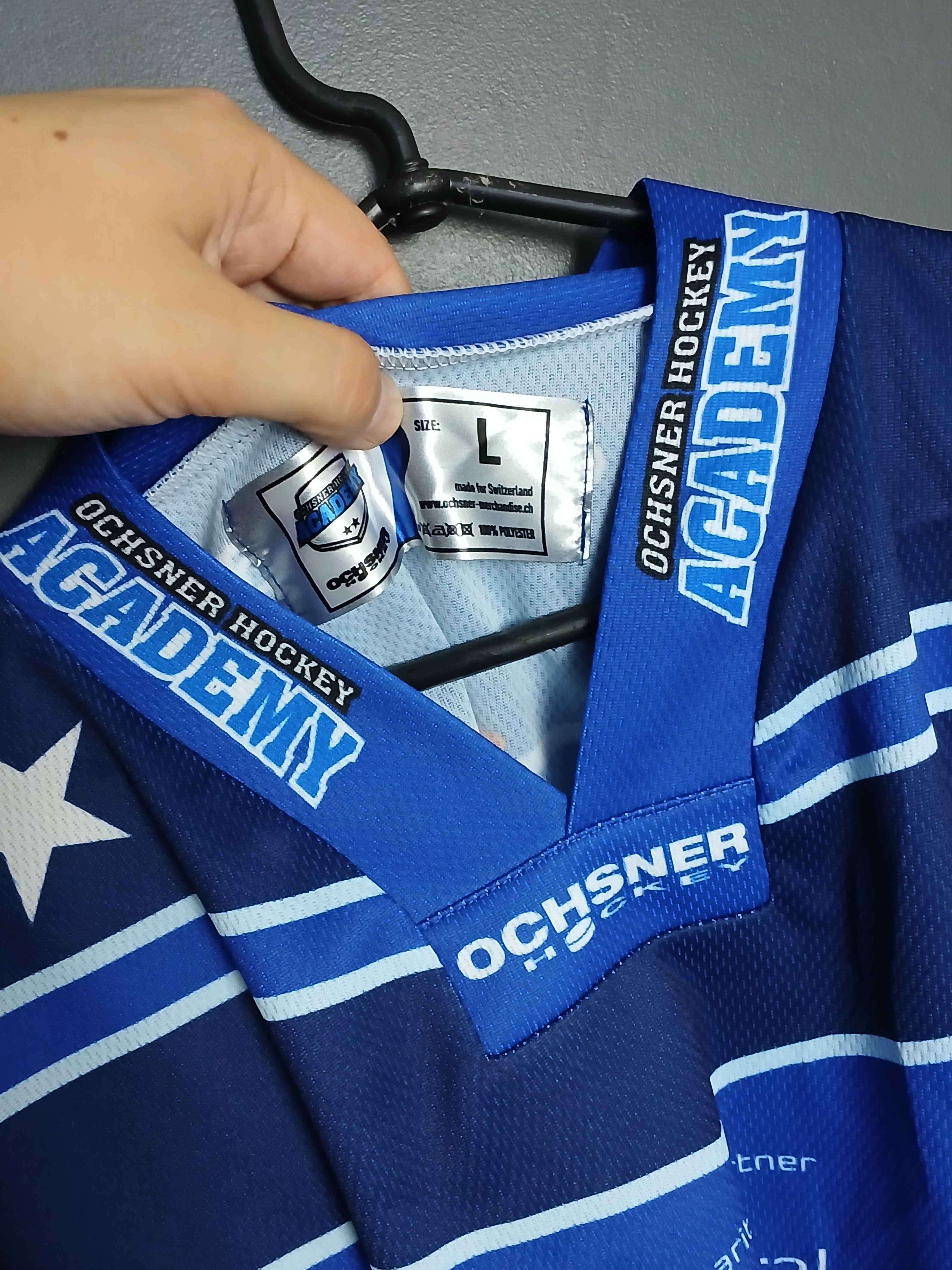 NHL Switzerland Ochsner Hockey Academy Jersey Size US L / EU 52-54 / 3 - 7 Thumbnail
