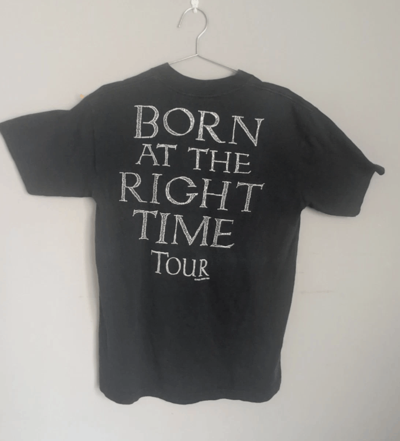 Other Vintage '91 Paul Simon Born At The Right Time T-Shirt Large Size US L / EU 52-54 / 3 - 2 Thumbnail