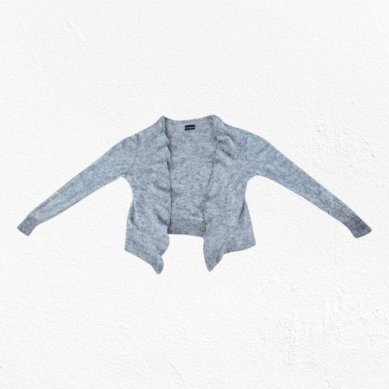 Allsaints AllSaints Grey Wool Alpaca Cardigan Sweater Size XL Size XL / US 12-14 / IT 48-50 - 3 Thumbnail