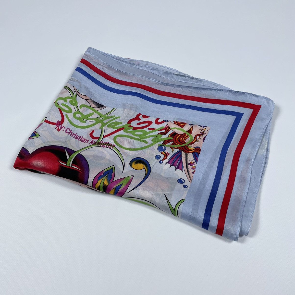 Ed Hardy Ed Hardy Christian Audigier Scarf “Kills love slowly” Size ONE SIZE - 5 Thumbnail