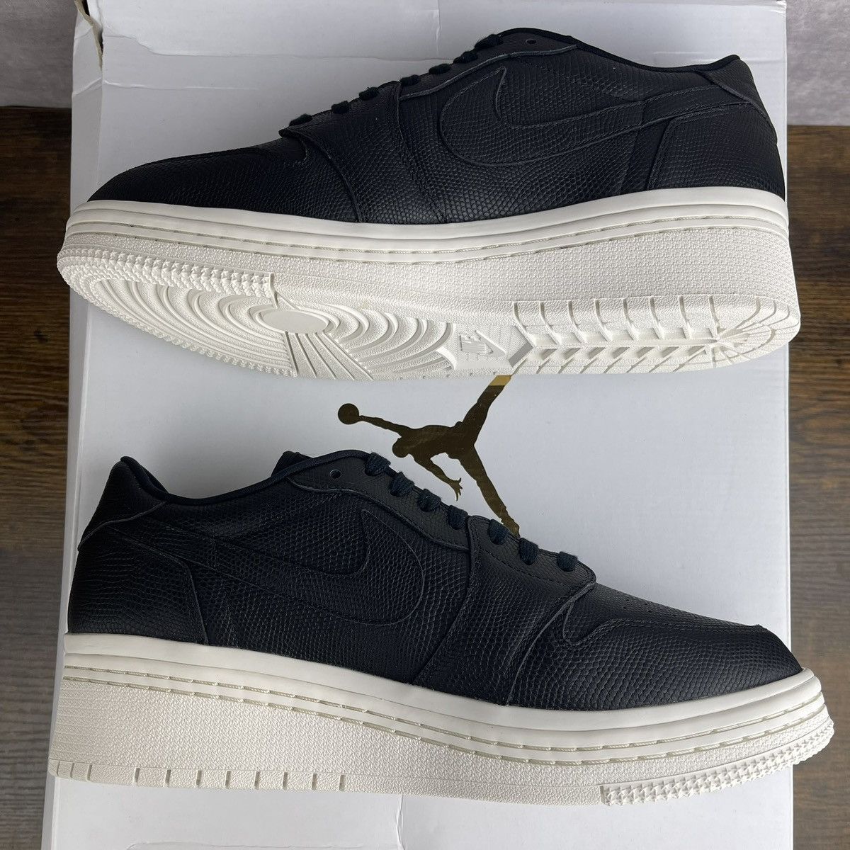 Jordan Brand NEW Promo Sample Air Jordan Lifted Black Phantom AO1334-014 Size US 12 / EU 45 - 4 Thumbnail