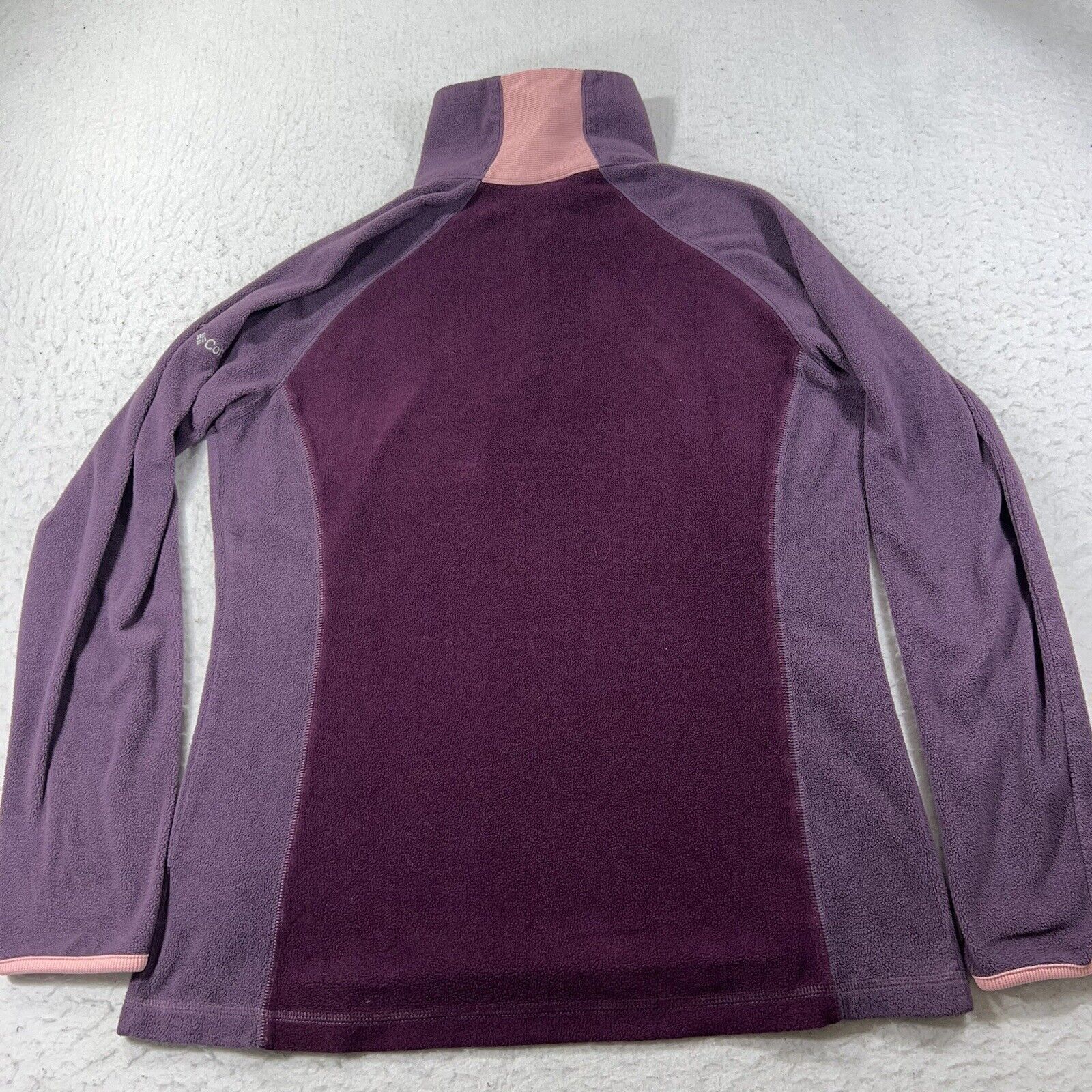 Columbia Columbia Sportswear 1/4 Zip Fleece Purple Sweatshirt Jacket Size L / US 10 / IT 46 - 9 Thumbnail