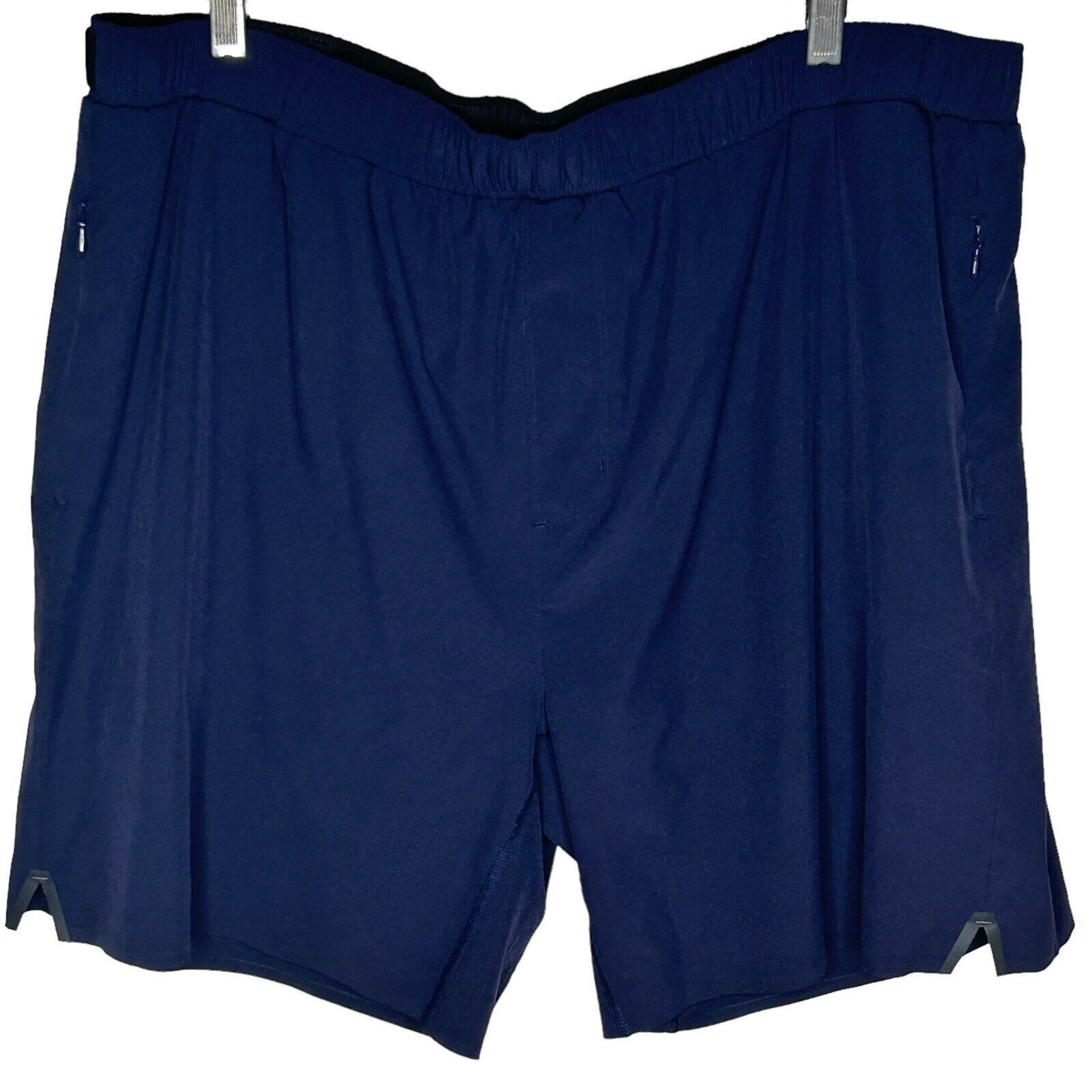 Rhone Rhone Gym Shorts XXL Blue Running Workout Lined 6” Size US 38 / EU 54 - 1 Thumbnail