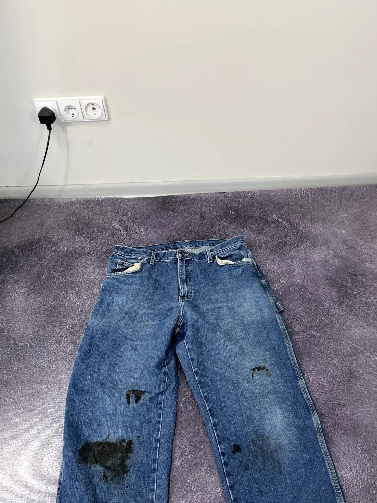 Dickies Vintage Dickies Y2K Blue Work Hype Baggy Jeans Size US 36 / EU 52 - 7 Thumbnail