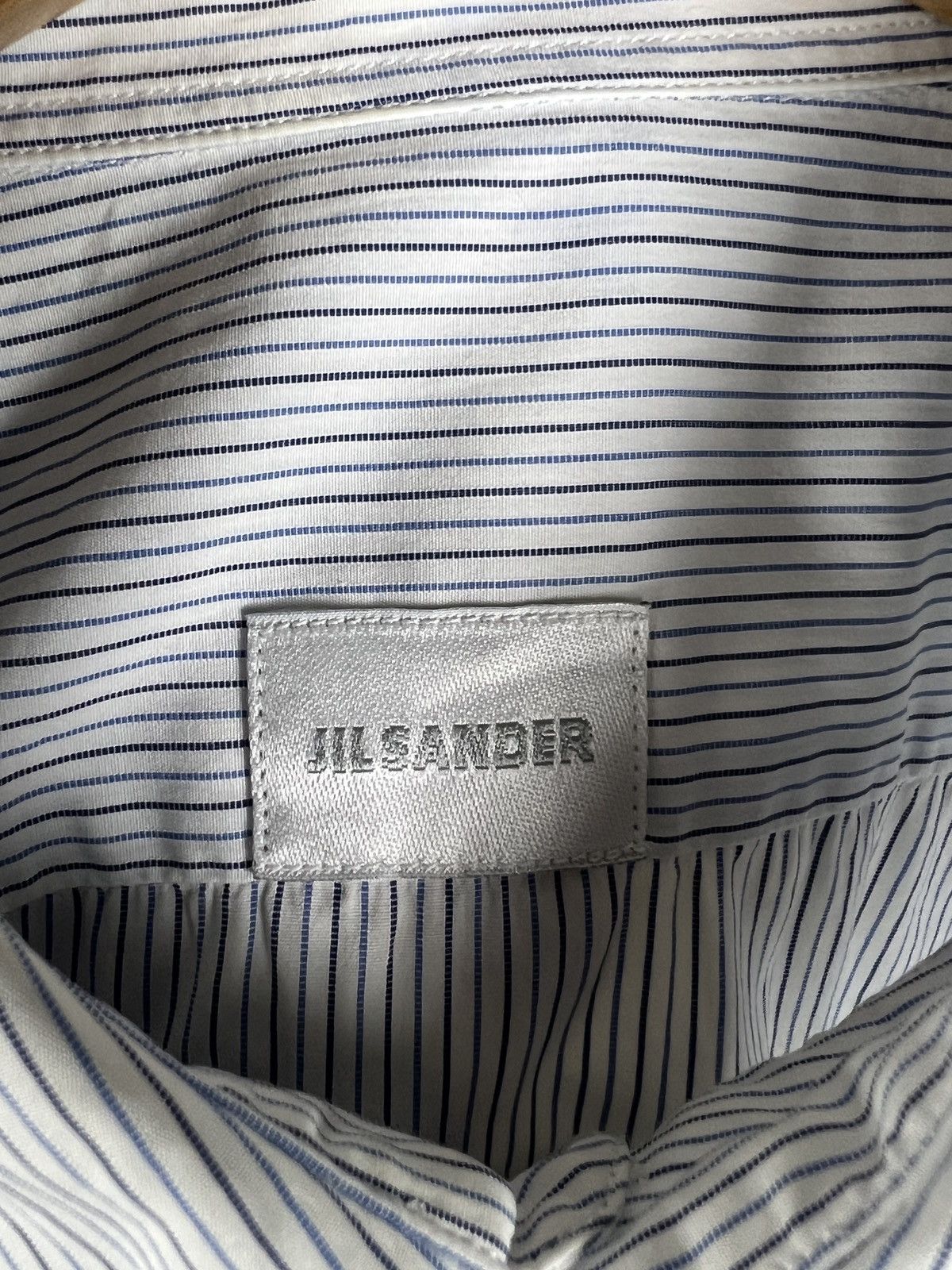 Jil Sander Jil Sander Stripes Button Up Shirt Size US L / EU 52-54 / 3 - 11 Thumbnail