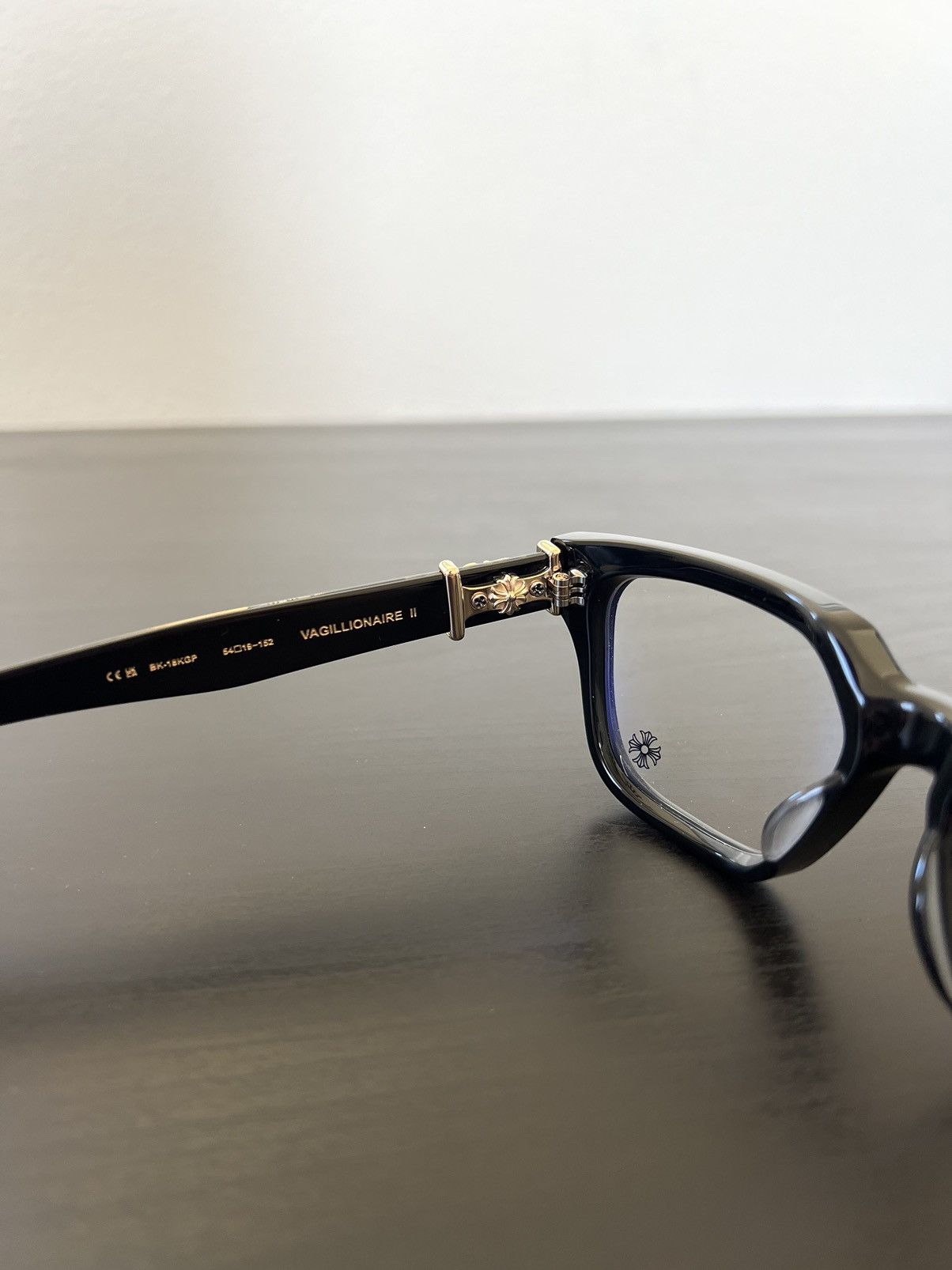 Chrome Hearts Chrome Hearts Vagillionaire II Glasses Size ONE SIZE - 12 Thumbnail