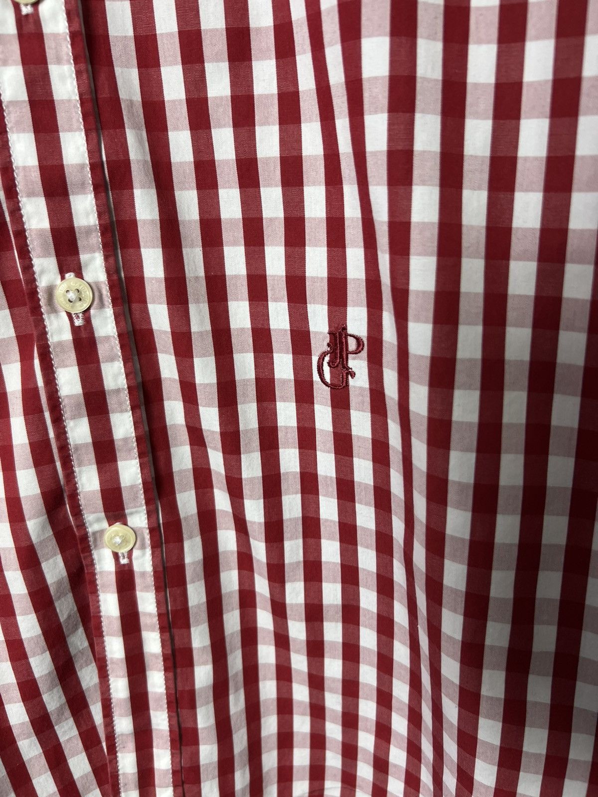 Jean Paul Gaultier Jean Paul Gaultier Checkered Button Long Sleeve Shirt JPG Size US M / EU 48-50 / 2 - 8 Thumbnail