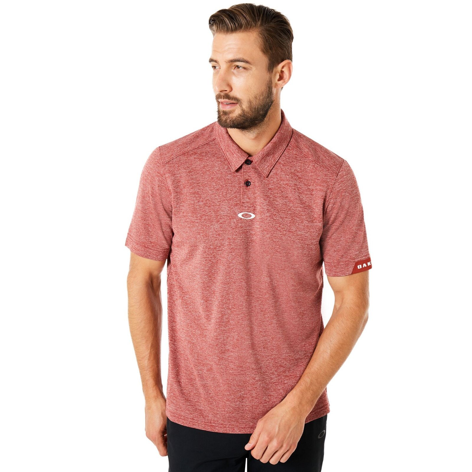 Oakley Oakley Golf Red Aero Ellipse Polo Regular Fit Size XXL Size US XXL / EU 58 / 5 - 1 Thumbnail