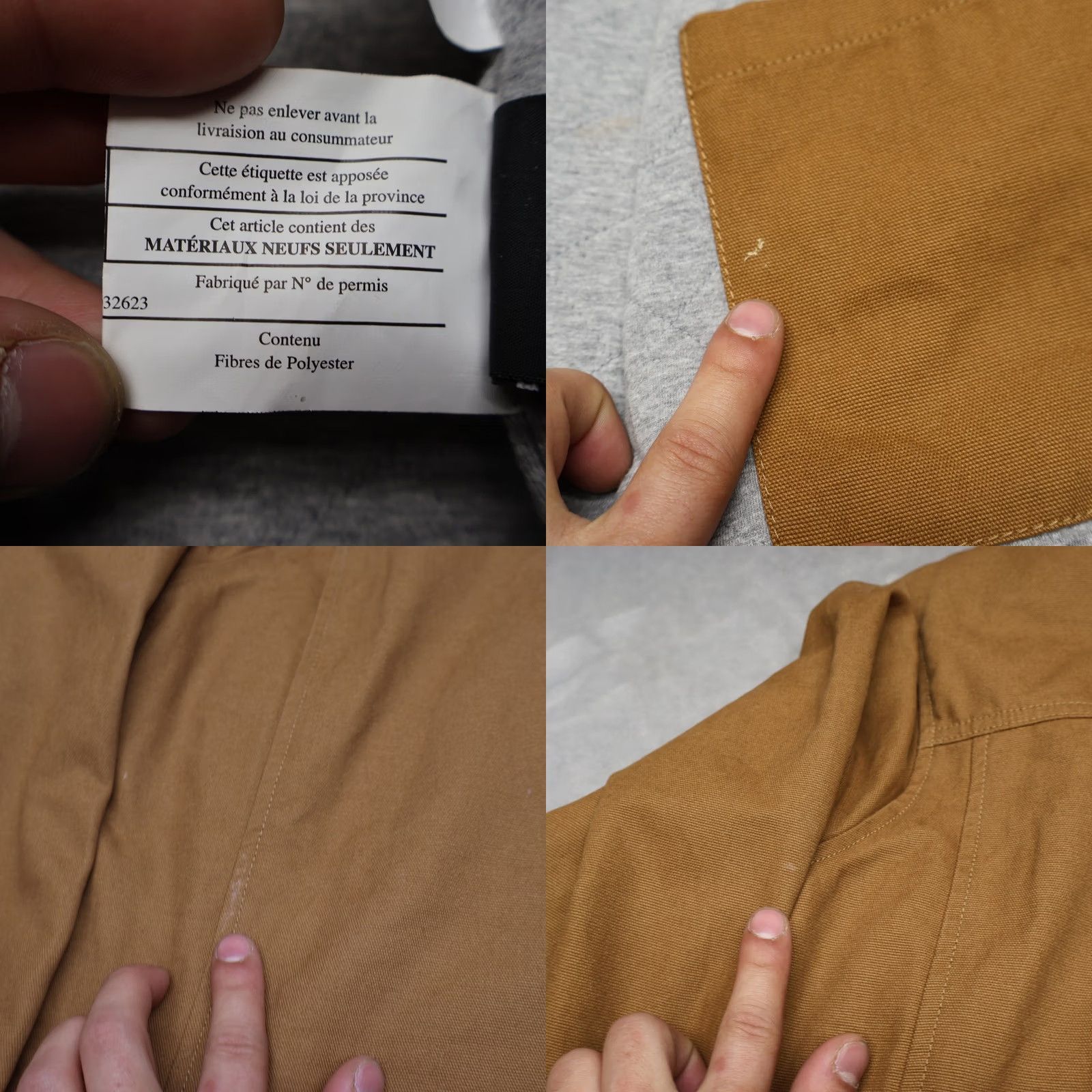 Dickies Dickies Shirt Jacket Womens XL Brown Canvas Duck Hooded Utility Field Outdoor Regular Jacket Womens XL Brown Canvas Duck Hooded Utility Field Outdoor Size XL / US 12-14 / IT 48-50 - 8 Thumbnail