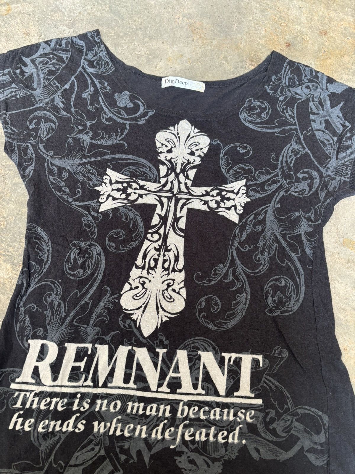 Hysteric Glamour × If Six Was Nine × Japanese Brand Y2k Dig Deep Remnant Ifwixwasnine Punk Style Tshirt Size L / US 10 / IT 46 - 3 Thumbnail