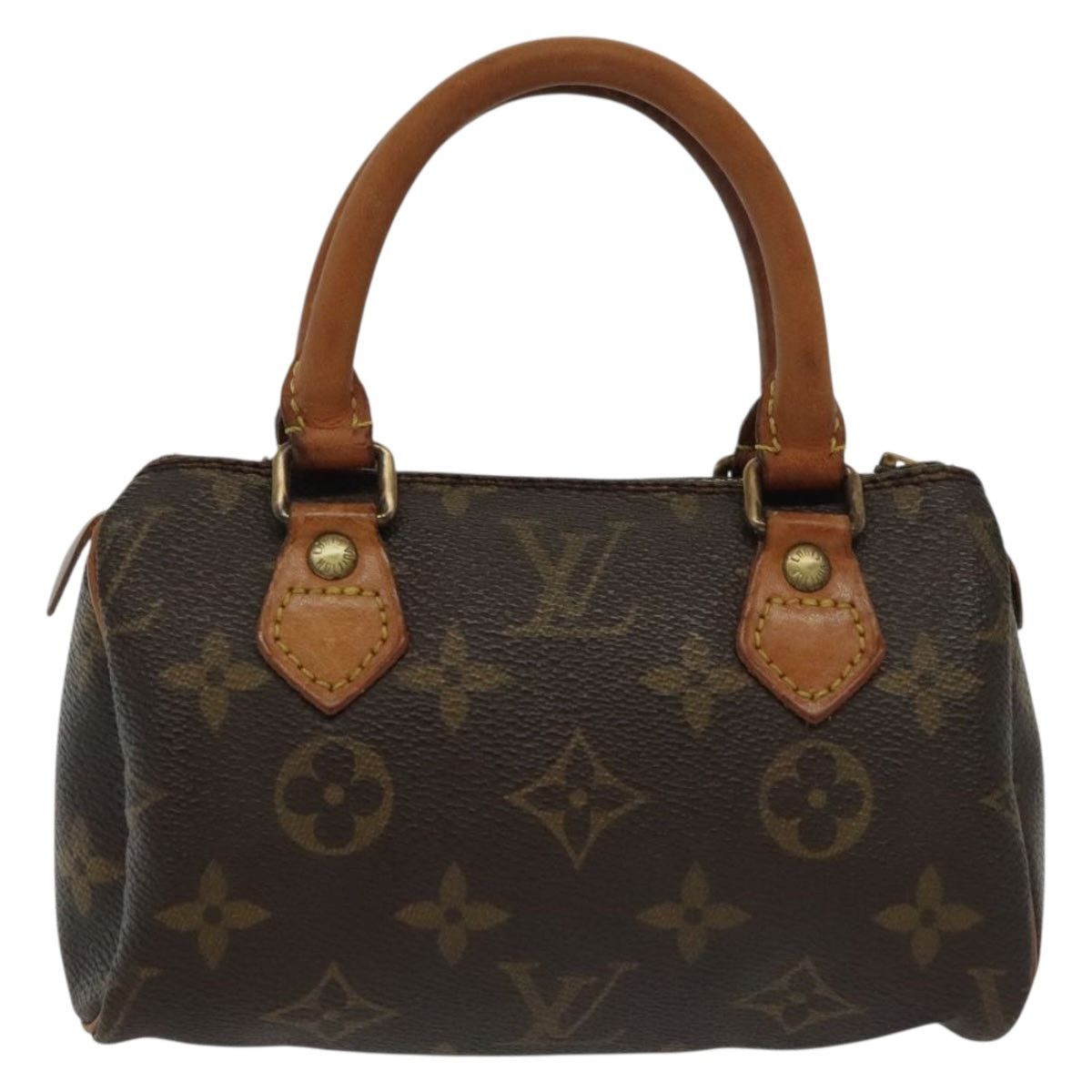 Louis Vuitton LOUIS VUITTON Monogram Mini Speedy Hand Bag M41534 Size ONE SIZE - 13 Thumbnail