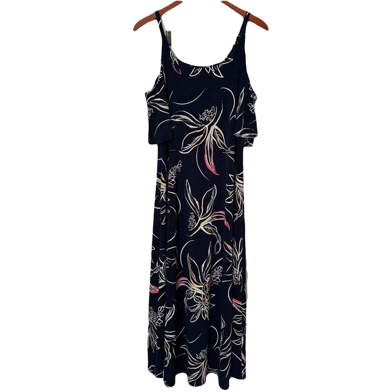 Other Beautiful Elegant Sylvia Pinero Perfect Fit Flower Dress Size ONE SIZE - 2 Thumbnail
