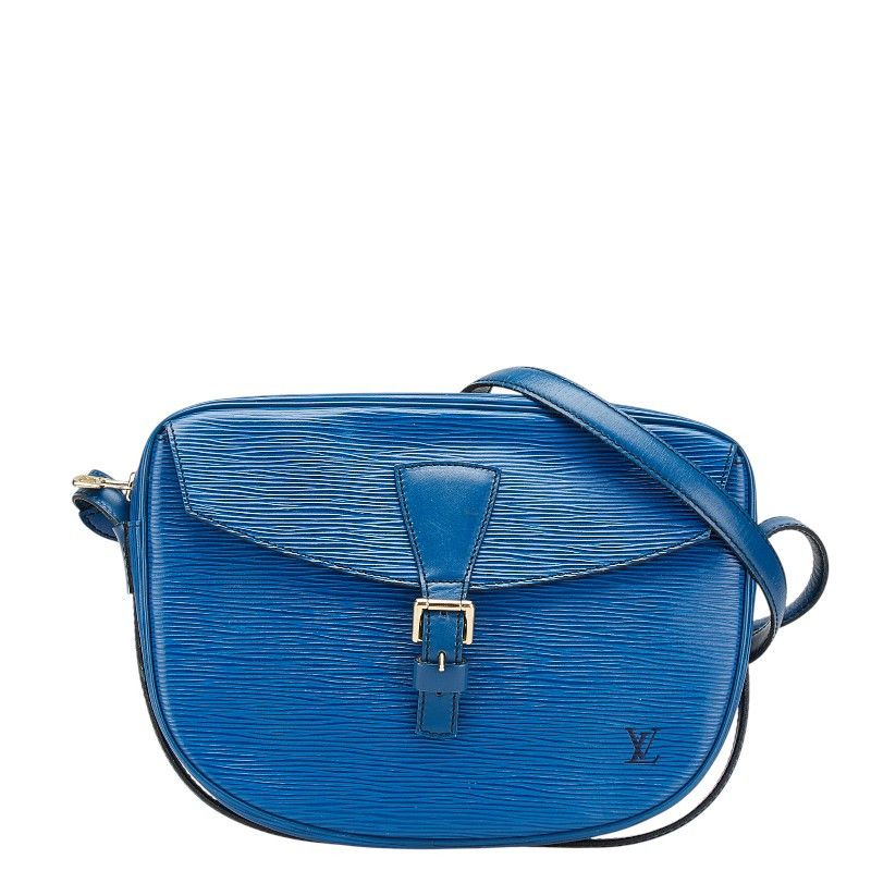 Louis Vuitton Louis Vuitton Jeune Fille Epi Shoulder Bag Leather Shoulder Bag M52155 in Blue, Women's