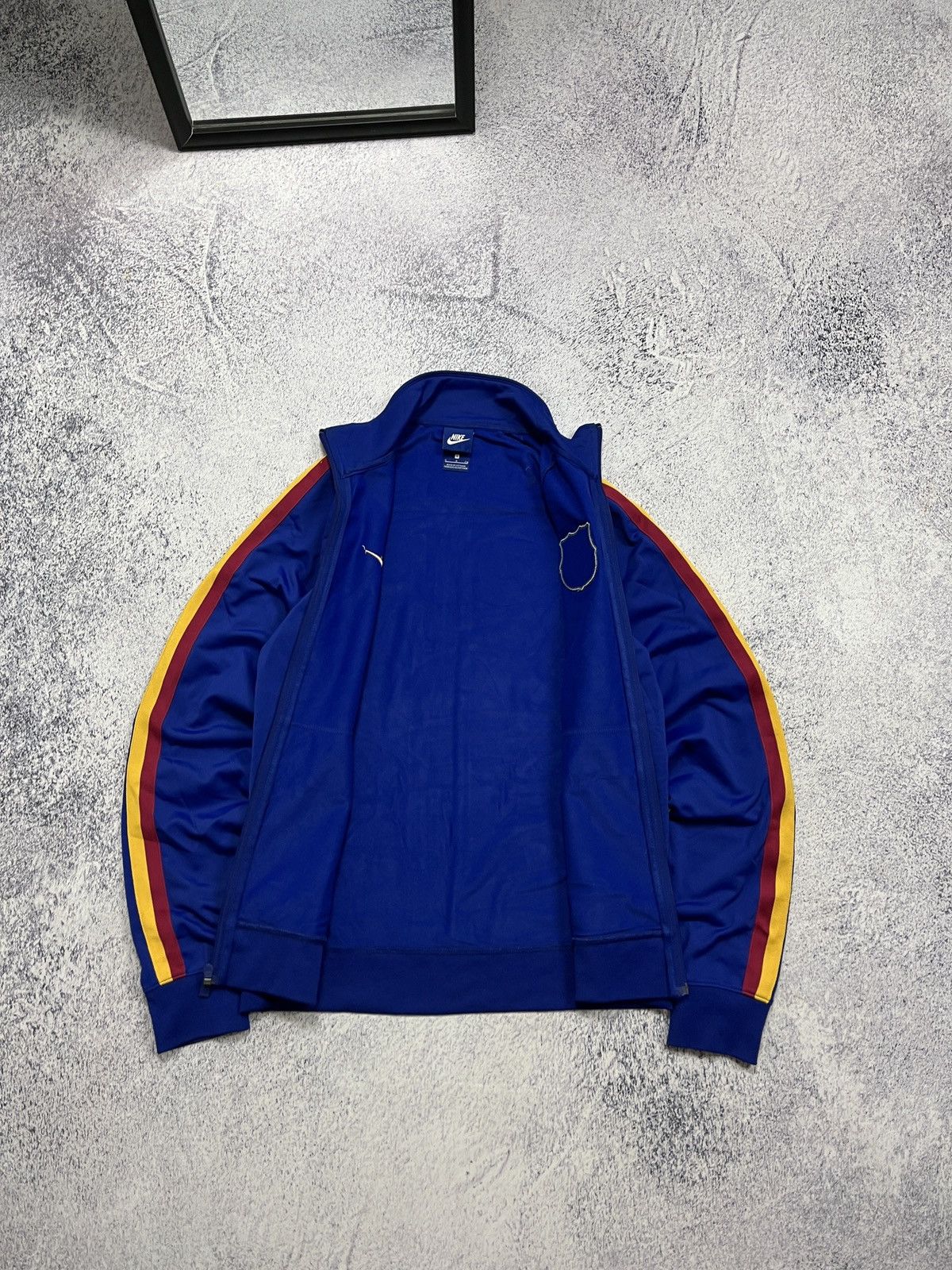 Nike Nike F.C. Barcelona Football Track Top Soccer Jacket Rare Size US S / EU 44-46 / 1 - 5 Thumbnail