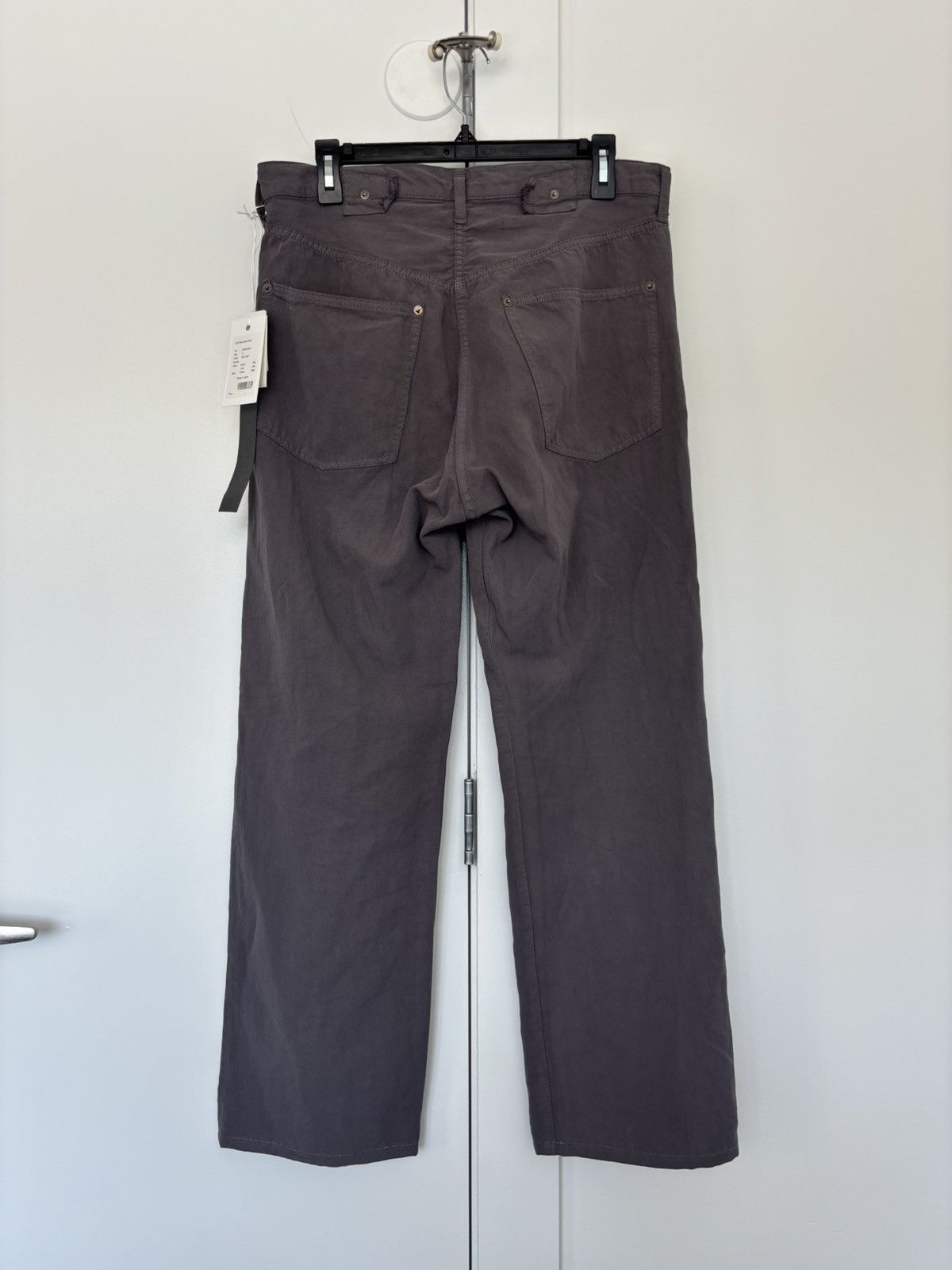 Kaptain Sunshine LW - C x KAPTAIN SUNSHINE COTTON LINEN PANT - DUST GREY Size US 32 / EU 48 - 6 Thumbnail