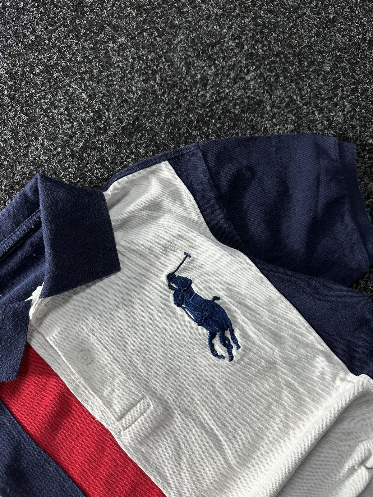 Polo Ralph Lauren × Vintage ❗️Vintage POLO Shirt Polo Ralph Lauren #3 USA Chief Keef styl Size US M / EU 48-50 / 2 - 4 Thumbnail
