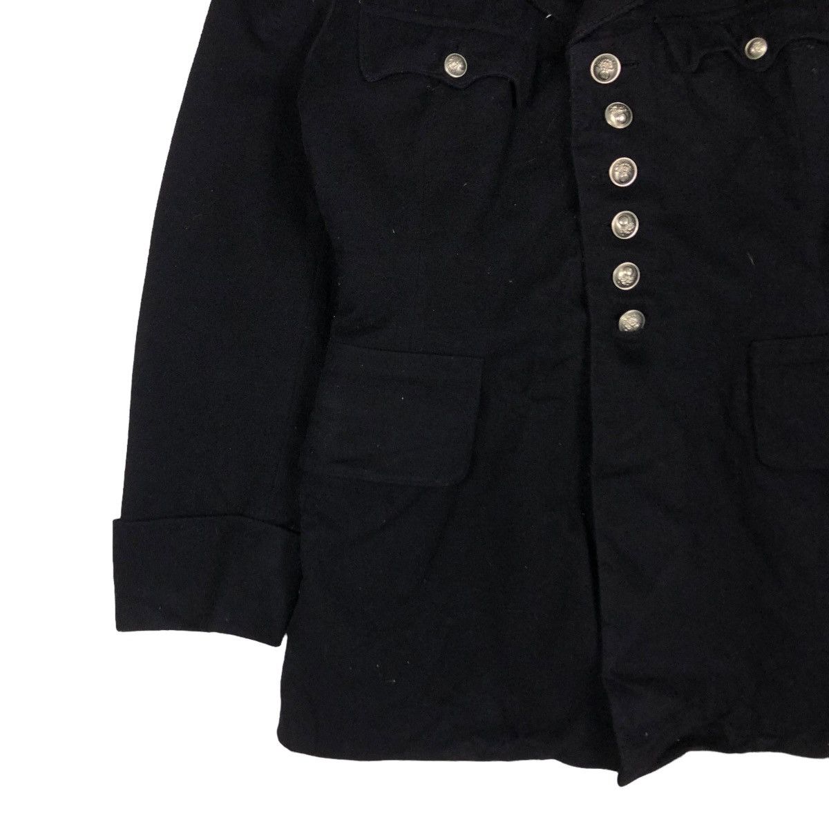 Vintage 🔥TRUE VINTAGE 60’s WOOL BUTTON JACKET MILITARY WEAR ARMY Size US M / EU 48-50 / 2 - 6 Thumbnail