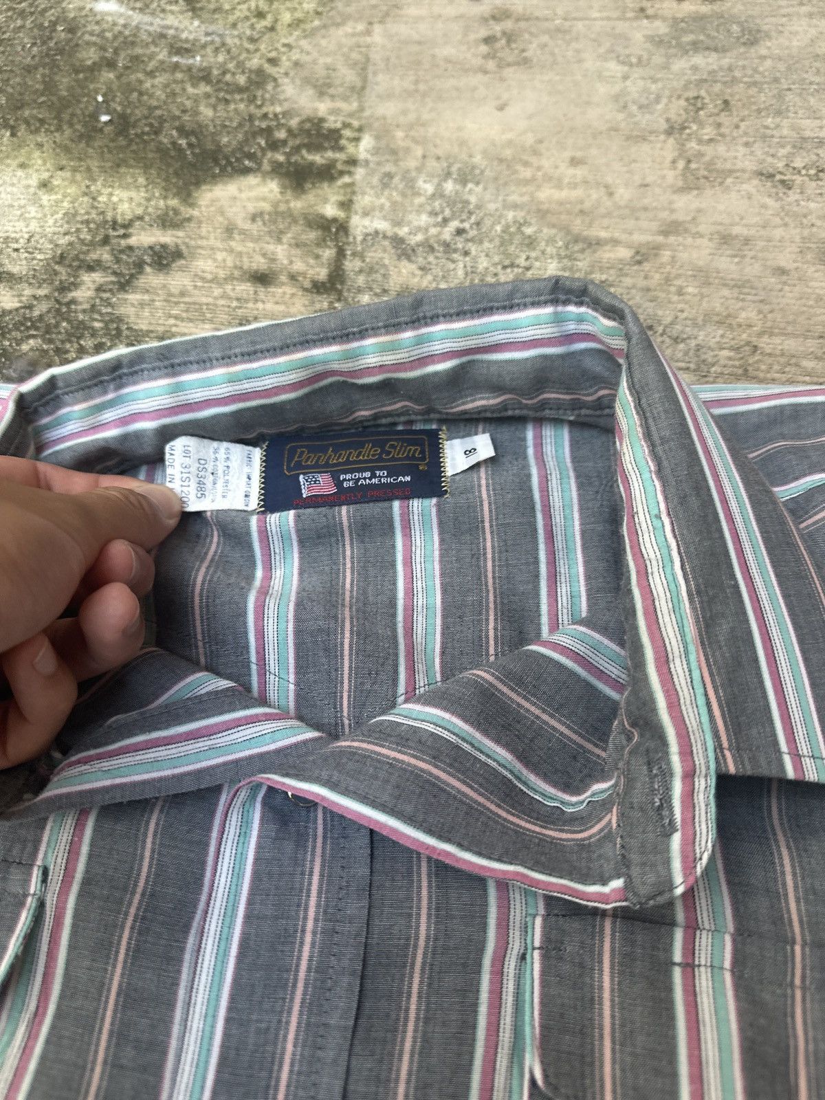 Panhandle Slim × Vintage Vintage 90s Panhandle Slim Pearl Snap Button Up Shirt Size US L / EU 52-54 / 3 - 2 Thumbnail