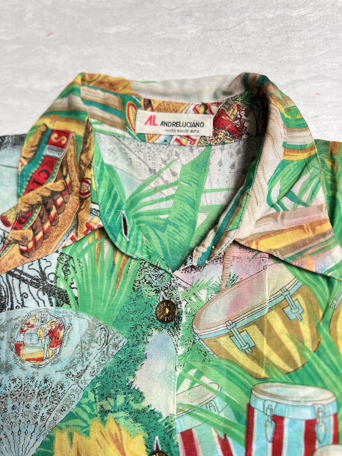 Andreluciano ANDRELUCIANO Motive Shirt Size US M / EU 48-50 / 2 - 5 Thumbnail