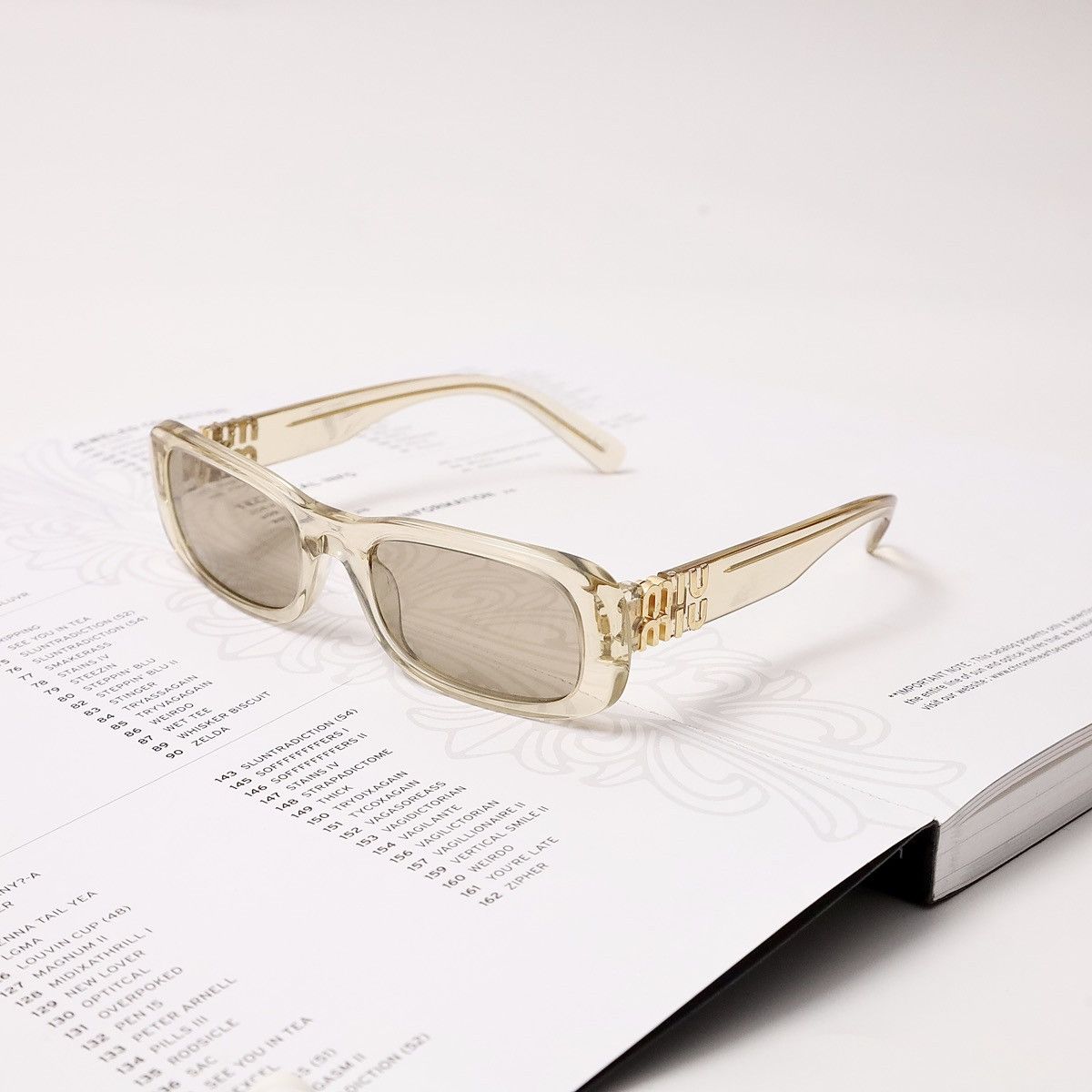 Miu Miu MIU MIU 0MU 08ZS SUNGLASSES Size ONE SIZE - 1 Thumbnail