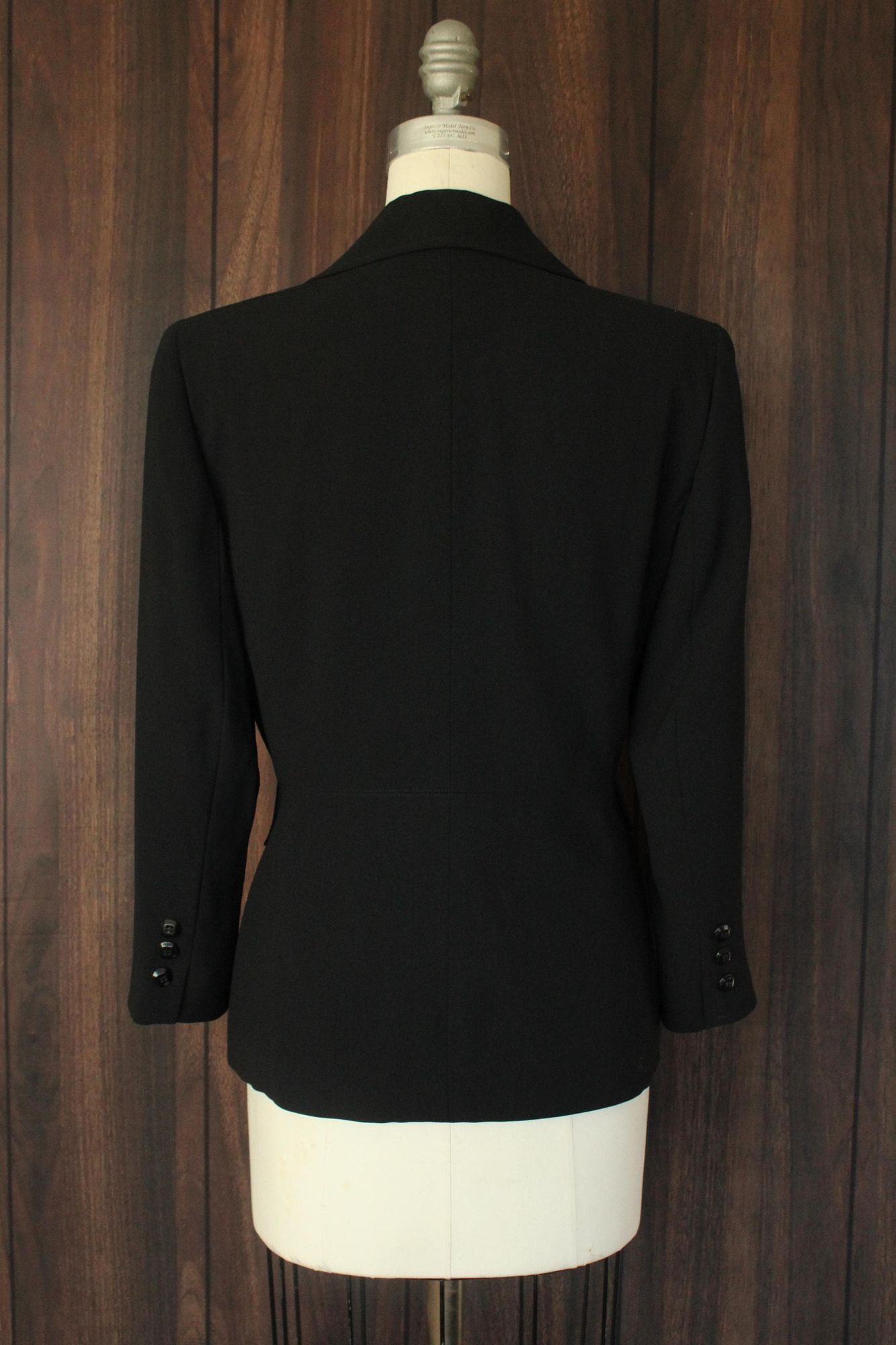 Jones New York Vintage 2000s Jacket, Jones New York Black Blazer, Size 4 Size S / US 4 / IT 40 - 9 Thumbnail
