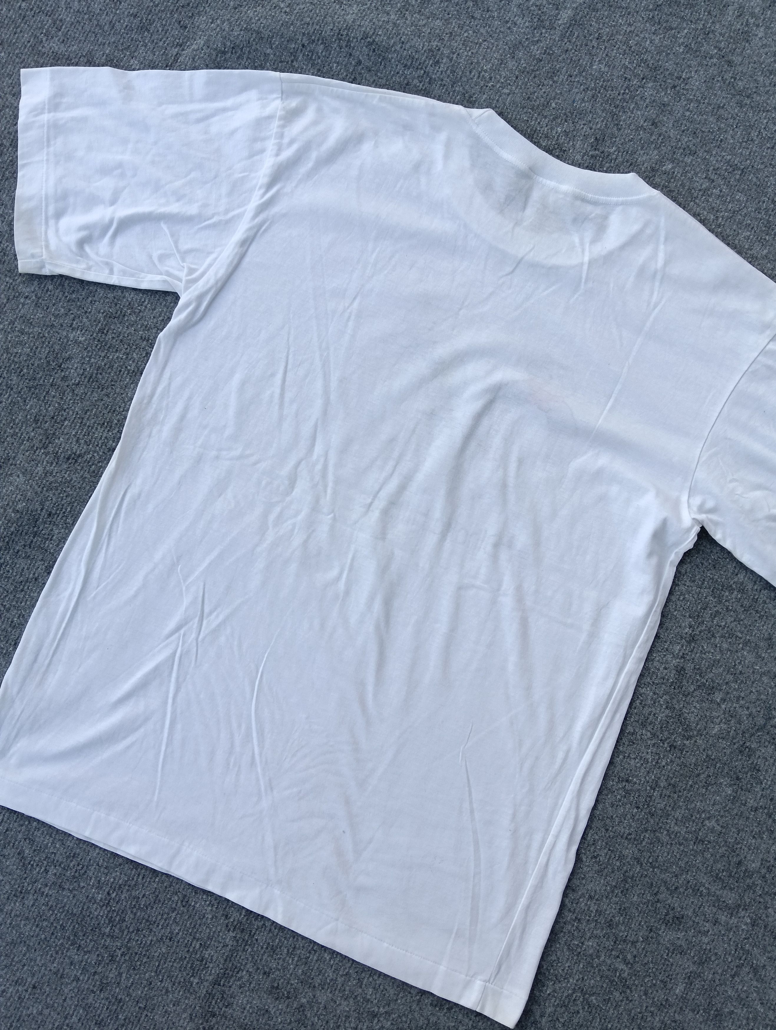 Japanese Brand Bihoku hillside park single stitch white Tshirt. Size US M / EU 48-50 / 2 - 6 Thumbnail