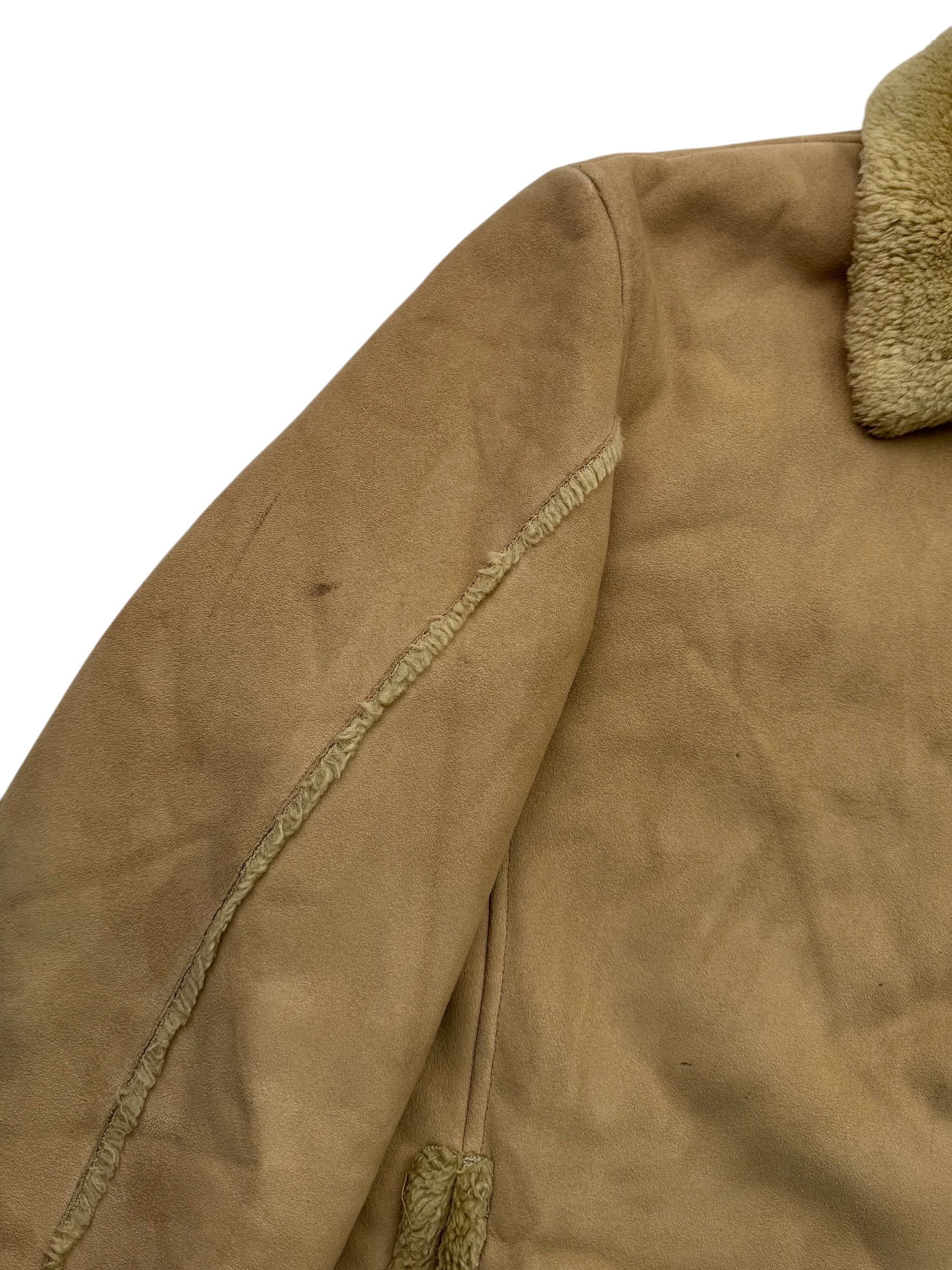 Japanese Brand Vintage Faux Sheepskin Coat W50(V9) Size US XL / EU 56 / 4 - 3 Thumbnail