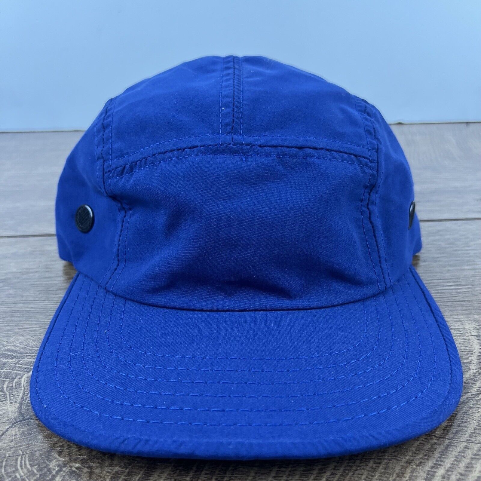 Other Blue Athletic Hat Running Hat Blue Adjustable Hat Blue Adult Size ONE SIZE - 2 Thumbnail