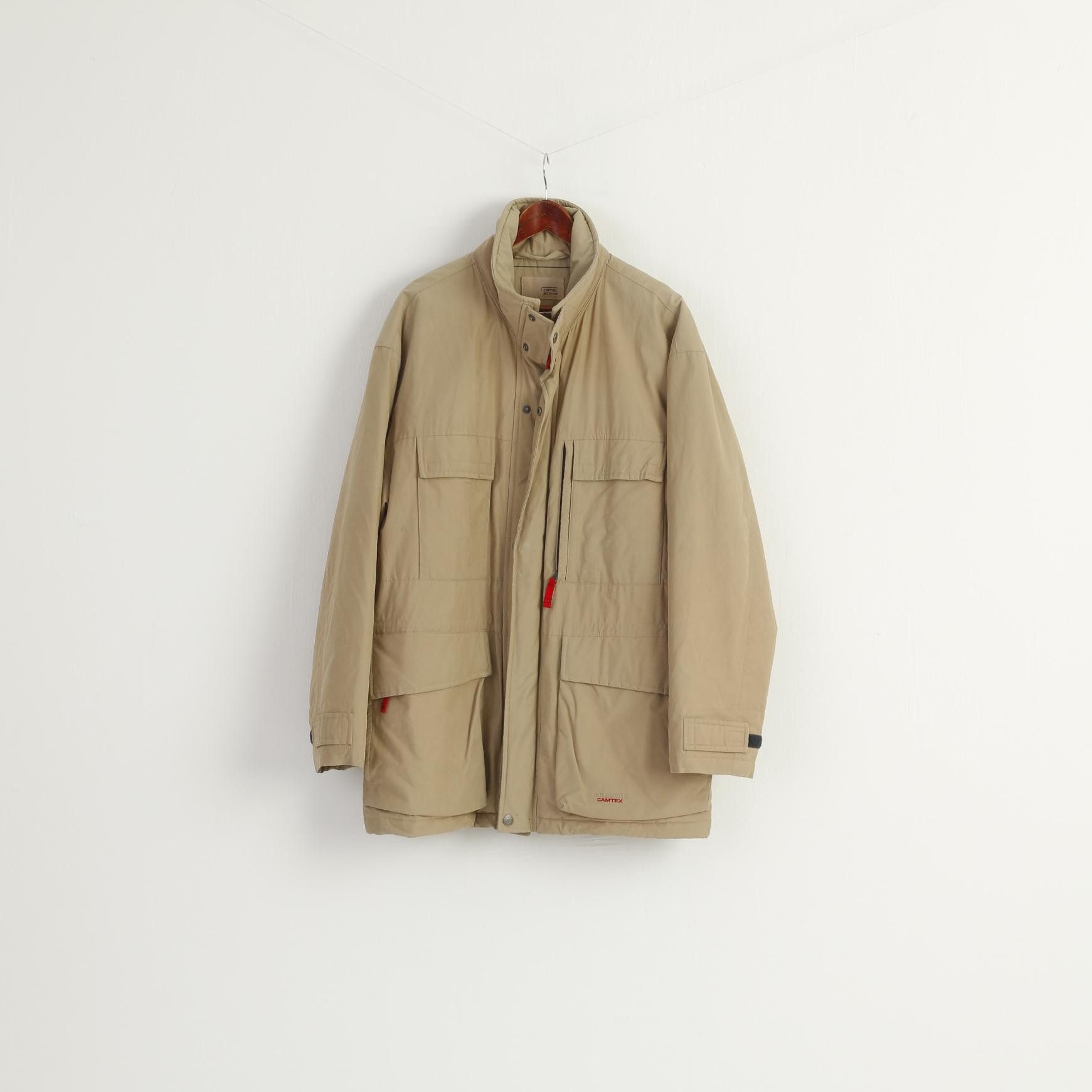 camel active Camel Active Men 52 L Jacket Beige Camtex 9654 Size US L / EU 52-54 / 3 - 2 Thumbnail
