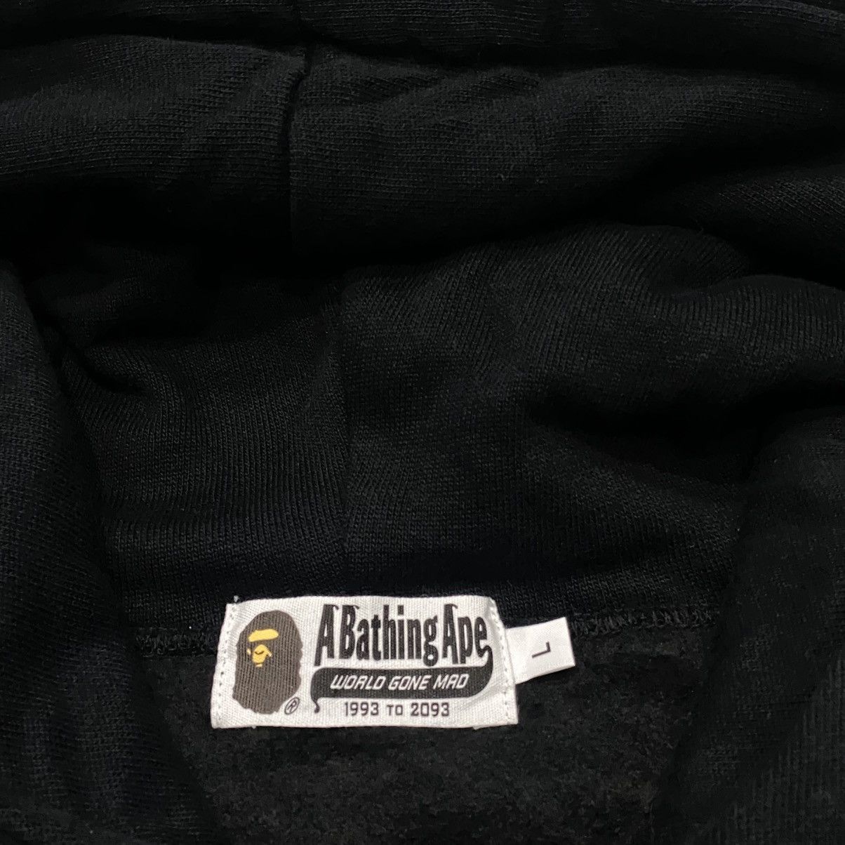 Bape Bape Spellout Swarovski Hoodie Size US L / EU 52-54 / 3 - 2 Thumbnail