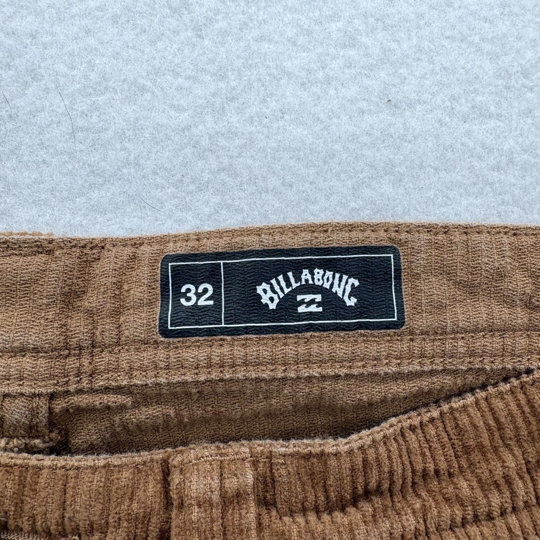 Billabong Billabong Corduroy Pants Mens 32x30 Brown 5 Pocket Chino Casual Surf Skate Y2K Vans? Size US 32 / EU 48 - 4 Thumbnail