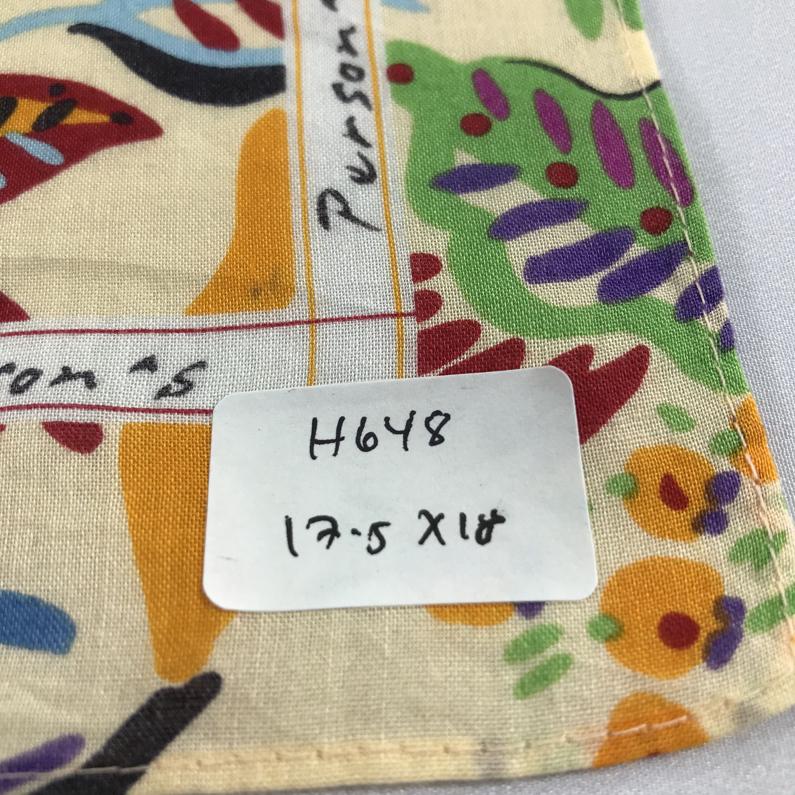 PERSON'S Person's Colorful Handkerchief Bandana Neckerchief H648 Size ONE SIZE - 7 Thumbnail