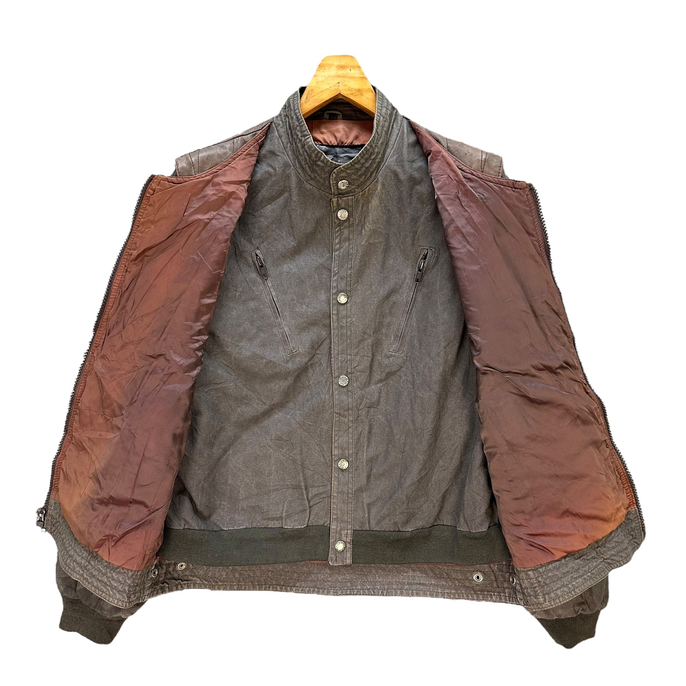 Genuine Leather Vintage 80’s Genuine Leather PRIVATE Vest Jacket #A71-1719 Size US L / EU 52-54 / 3 - 7 Thumbnail