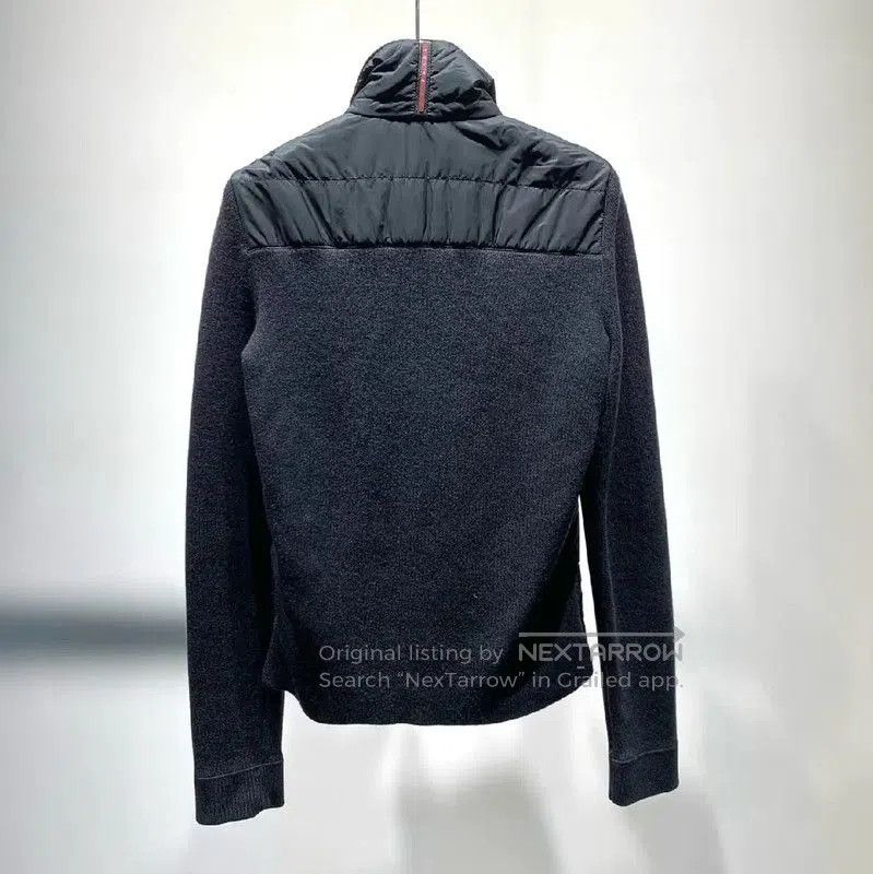 Prada Prada Navy Cotton Men's Down Jacket. Size US M / EU 48-50 / 2 - 7 Thumbnail